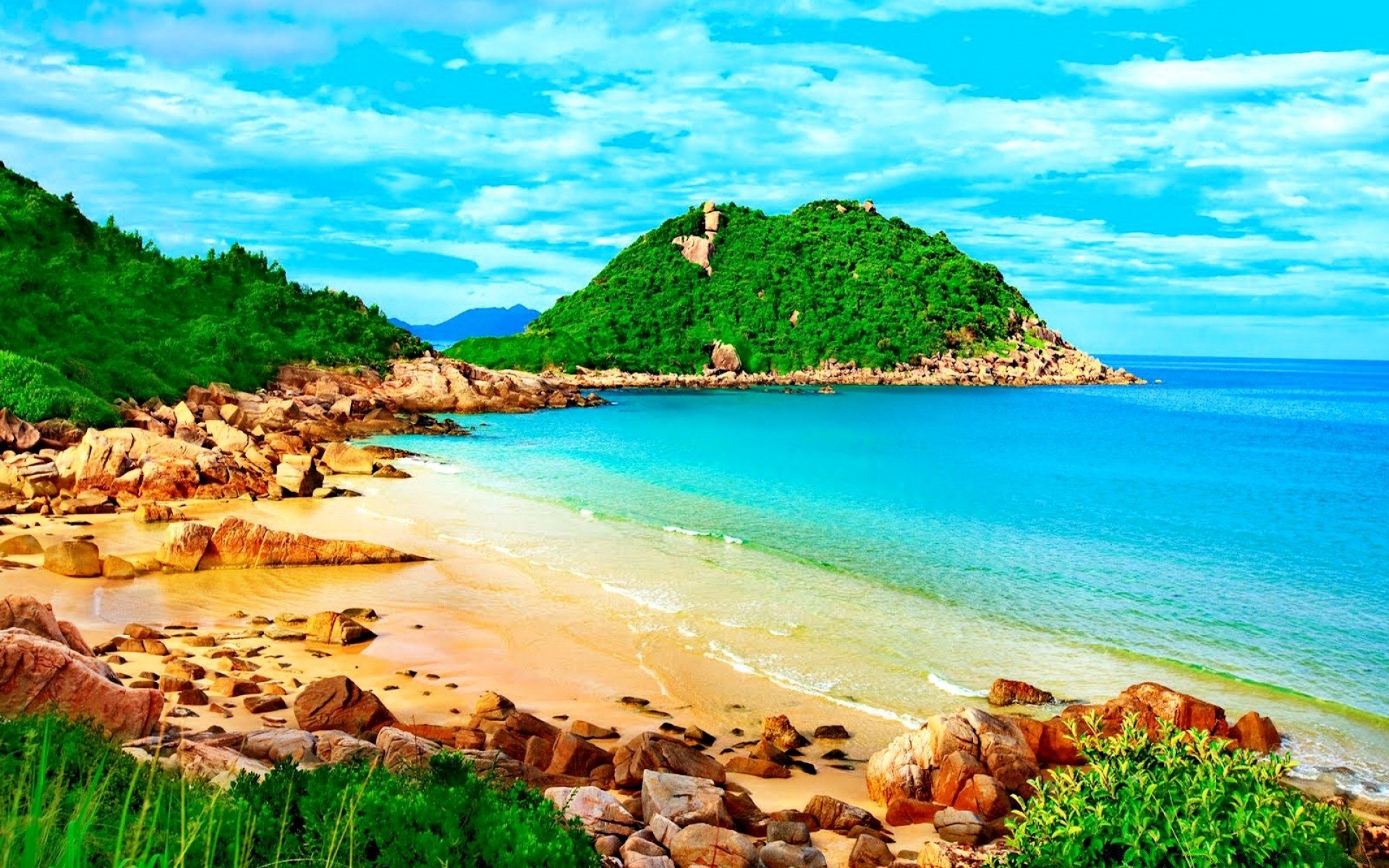 sea and ocean seashore beach travel water tropical island sea summer nature sand ocean sky seascape shore paradise vacation idyllic bay landscape