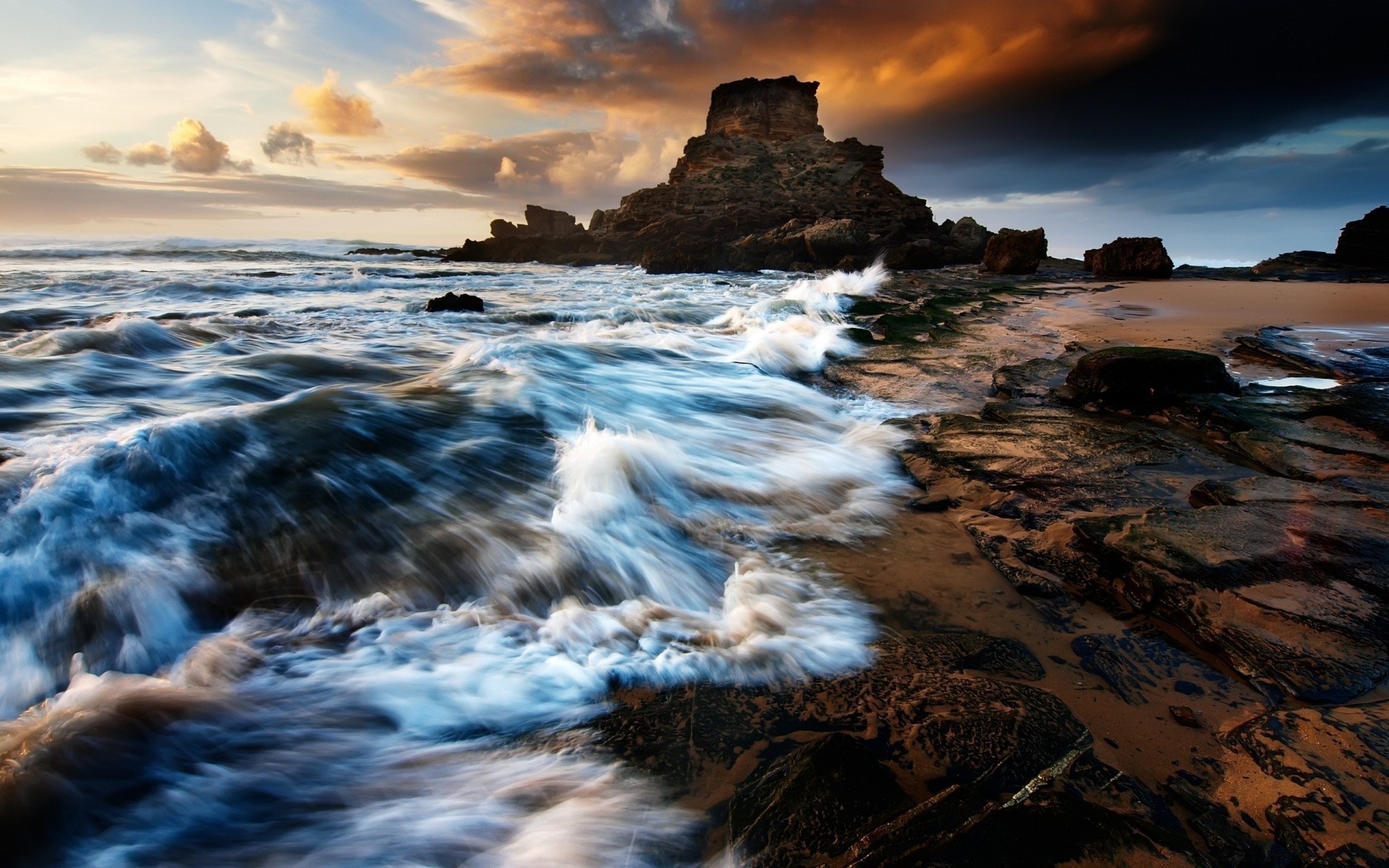 mar e oceano pôr do sol água mar amanhecer praia oceano paisagem crepúsculo noite mar paisagem surf rocha viagem sol fotografia céu