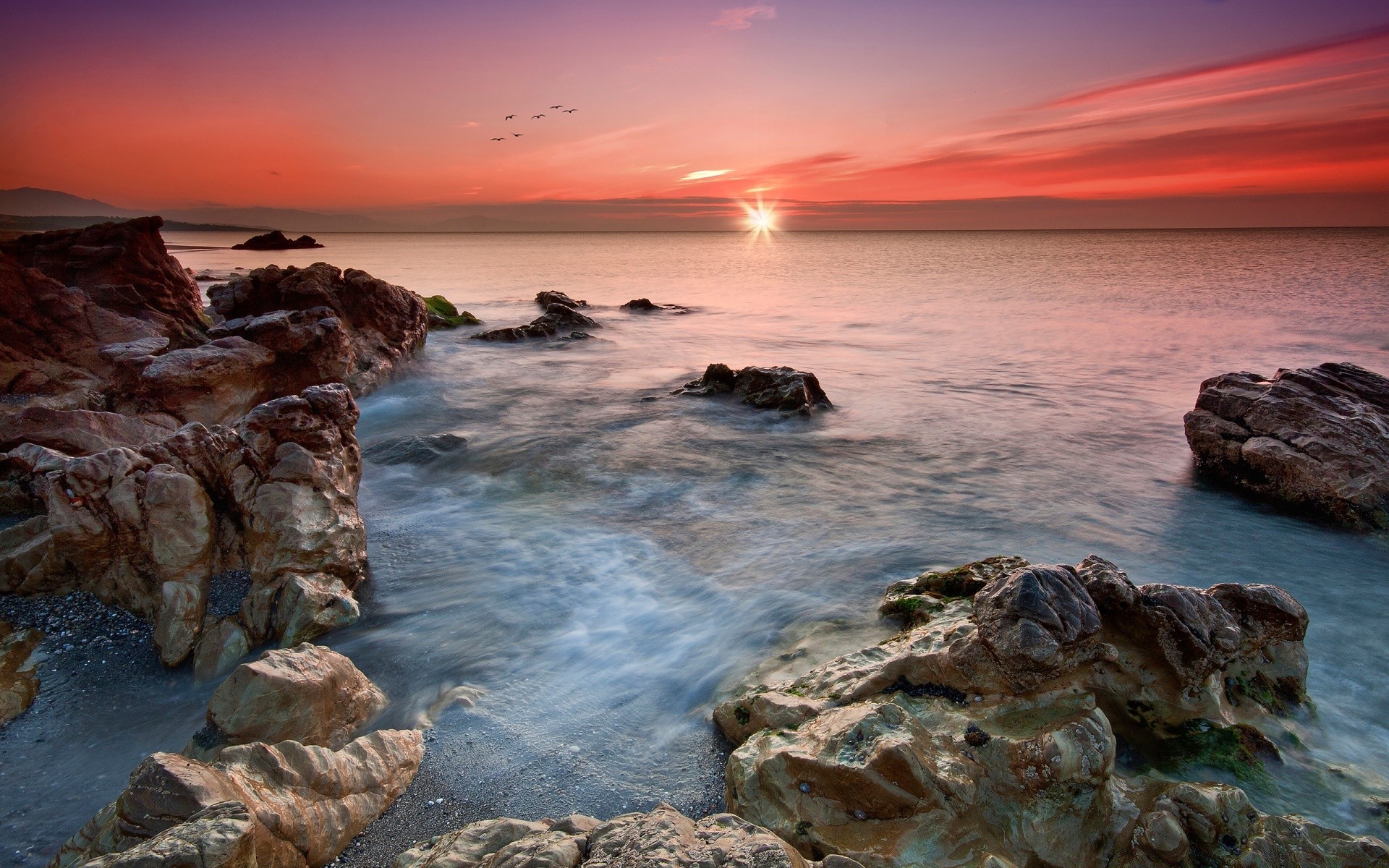 meer und ozean sonnenuntergang wasser meer dämmerung ozean sonne dämmerung meer abend strand landschaft reisen rock landschaft himmel natur gutes wetter sommer welle