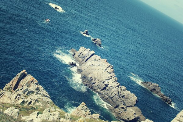 Photo de la mer sur le bureau