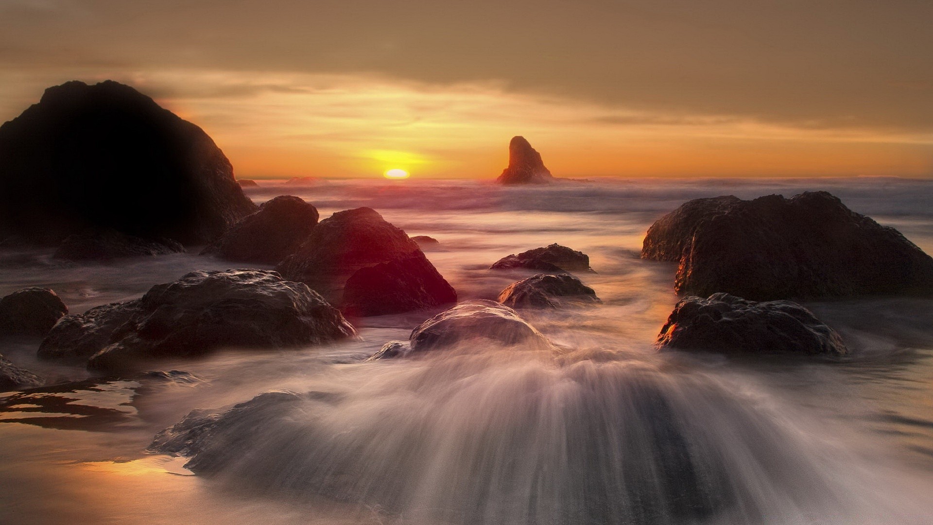 mar y océano puesta del sol amanecer agua noche anochecer playa océano paisaje mar sol paisaje viajes mar cielo