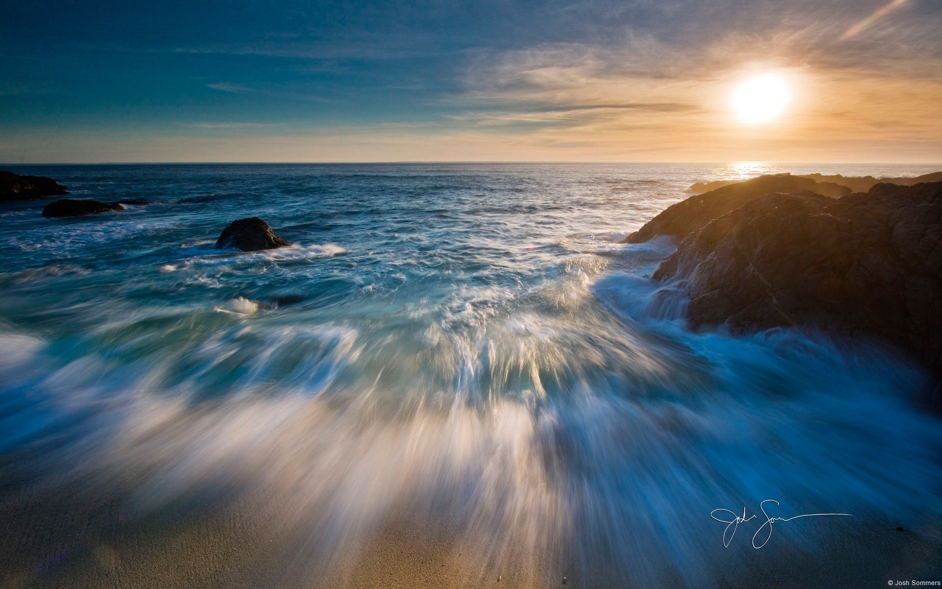 mer et océan coucher de soleil eau mer aube océan plage crépuscule soir soleil surf paysage mer paysage ciel beau temps voyage