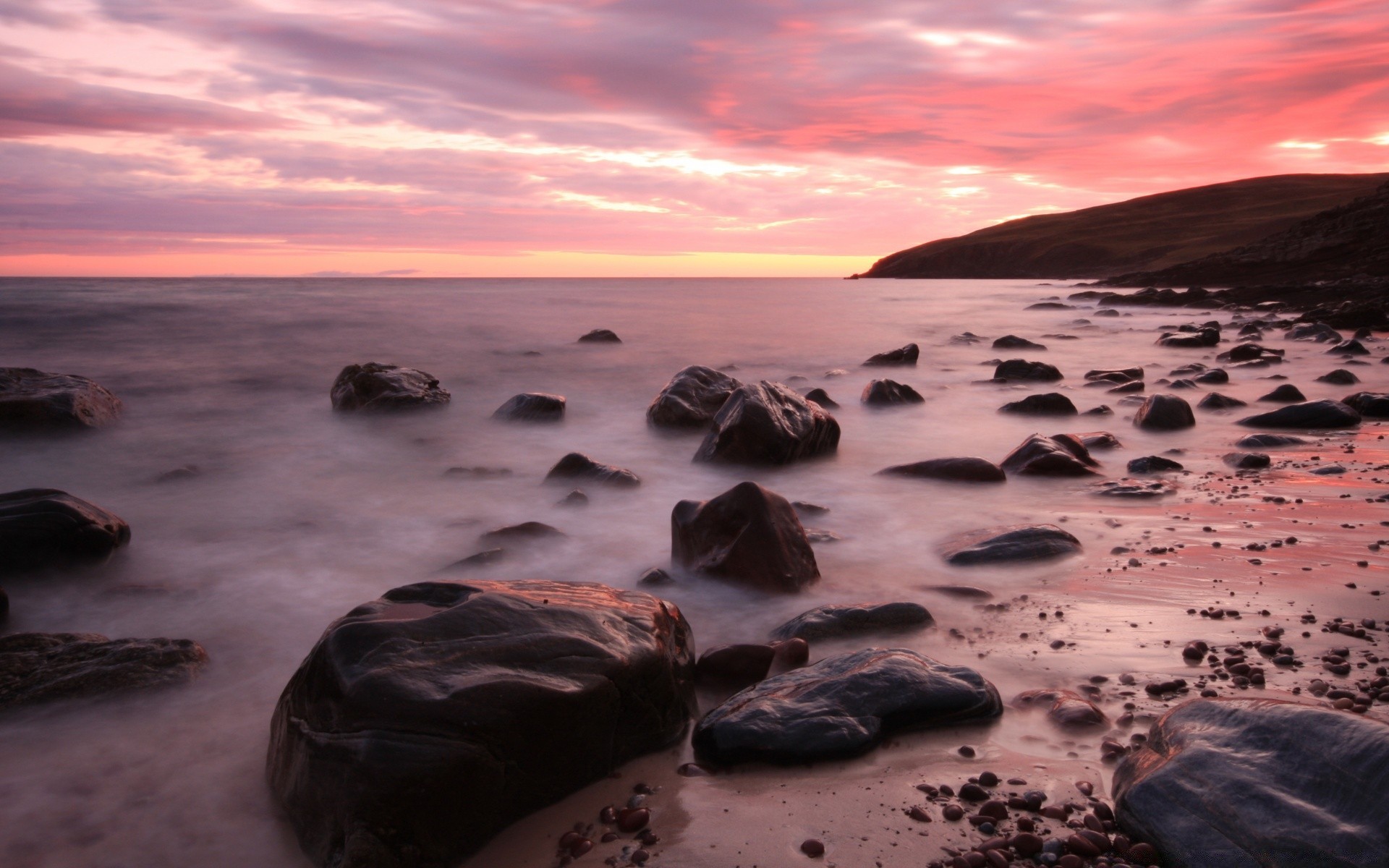 sea and ocean beach sunset seashore dawn landscape water sand ocean seascape evening sea dusk sun travel tide sky shore fair weather wave