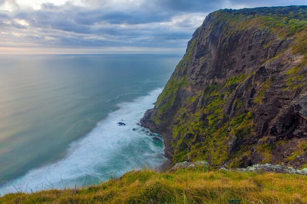 A bird s-eye view of the landscape. Sea