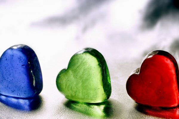 Coeurs de glace pour ordinateur de bureau