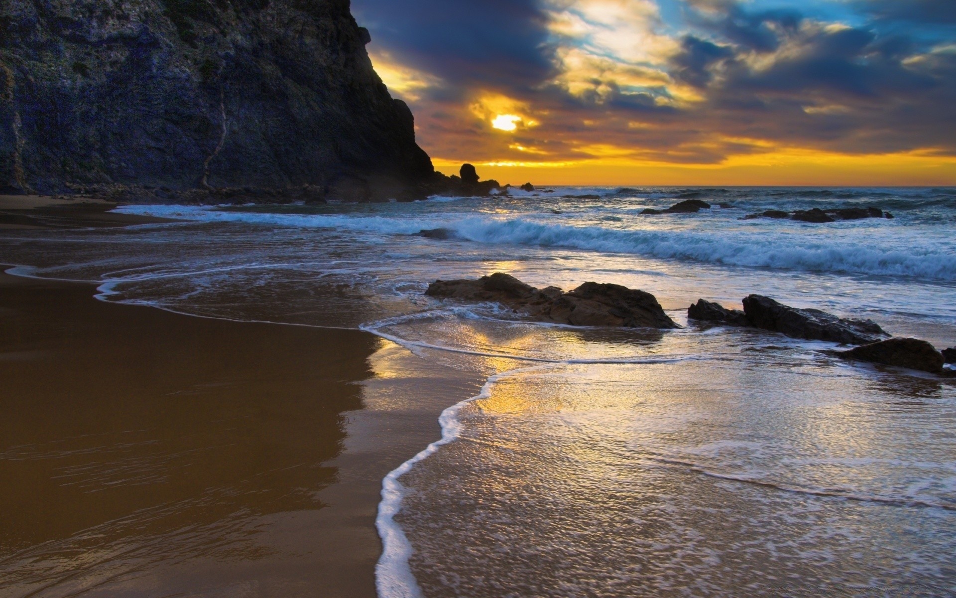 meer und ozean wasser sonnenuntergang dämmerung abend strand ozean brandung reisen dämmerung meer meer landschaft landschaft im freien natur