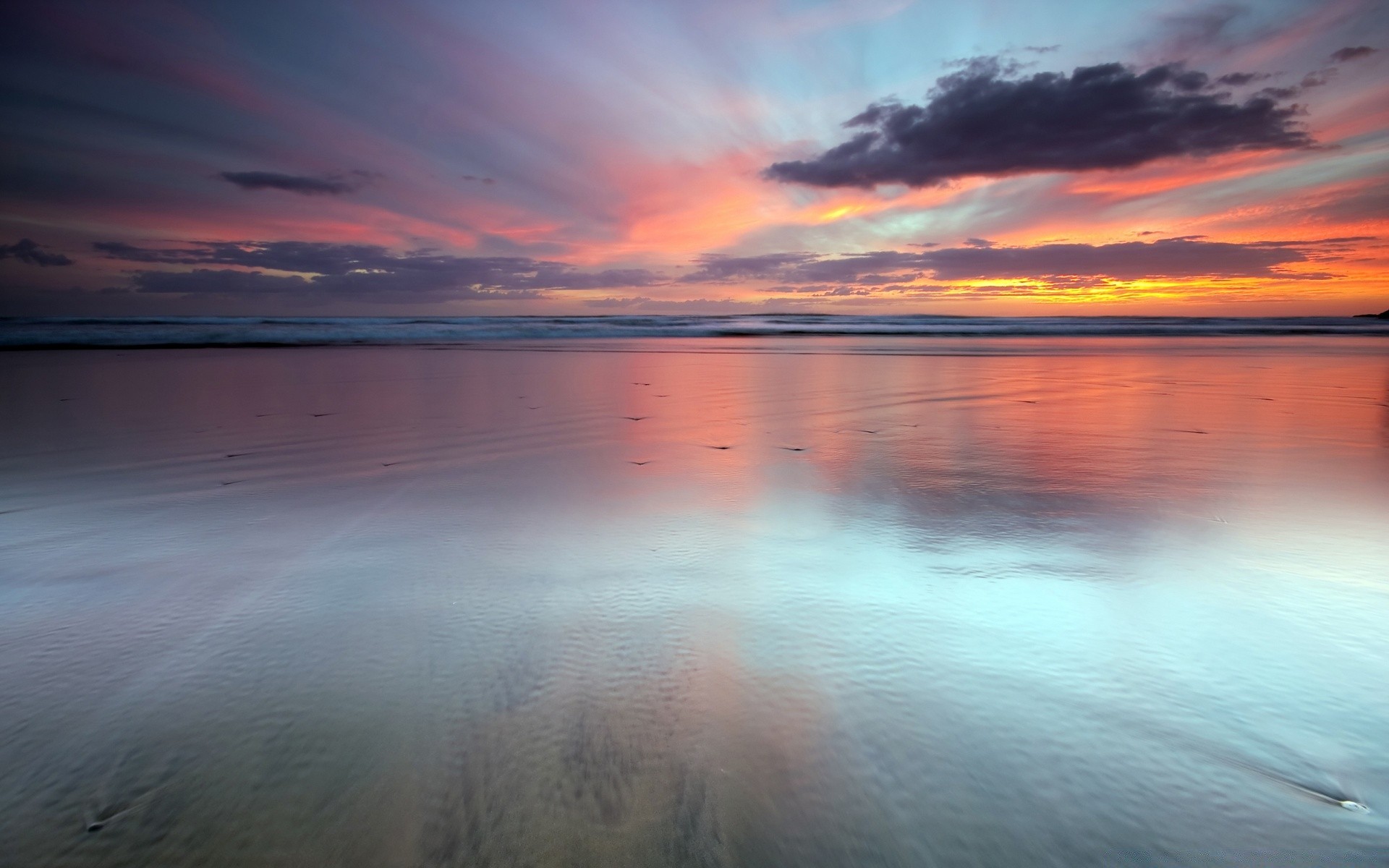 mer et océan coucher de soleil eau aube crépuscule soir réflexion plage soleil paysage mer océan paysage mer