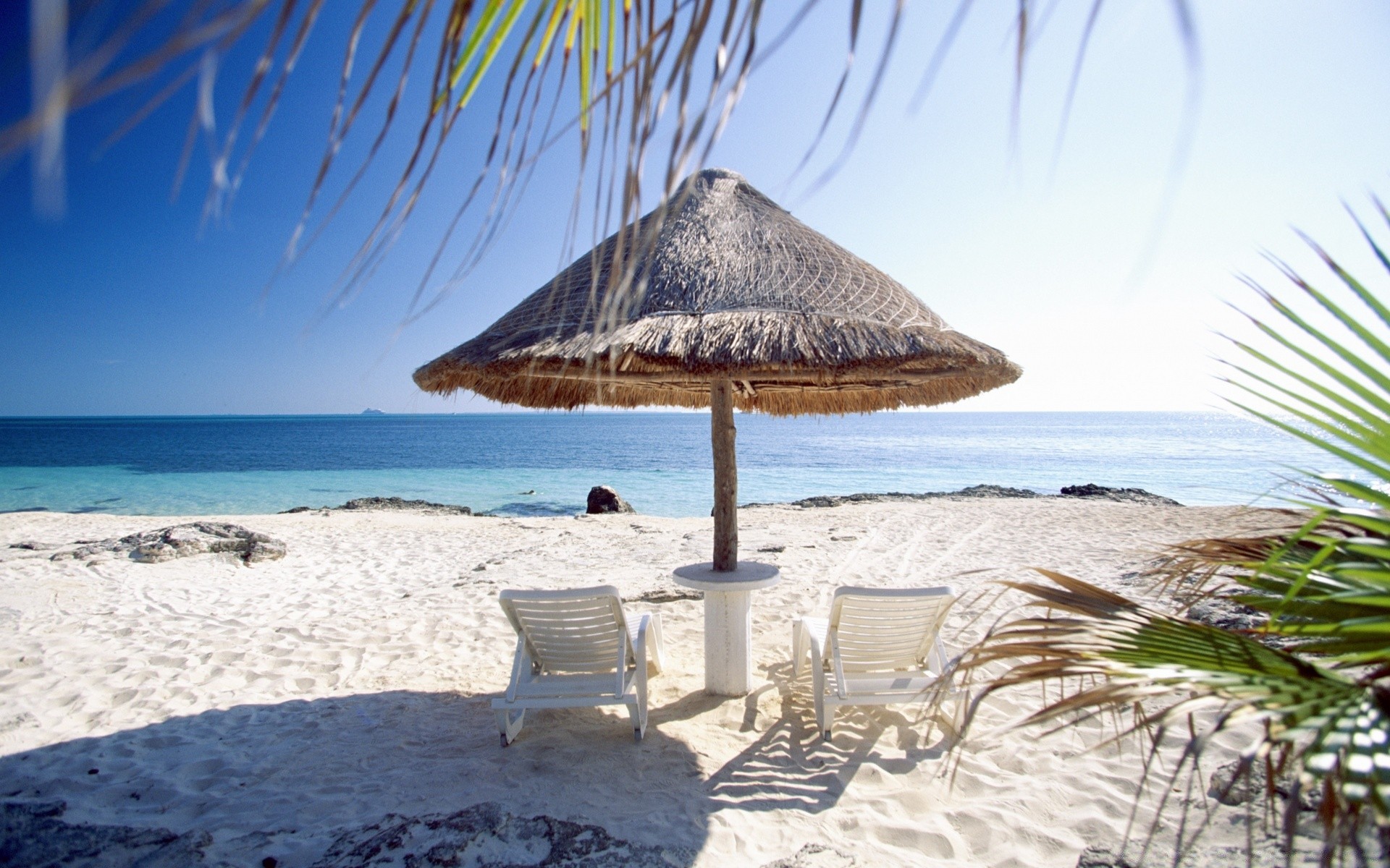 mer et océan plage océan mer eau mer station balnéaire sable vacances voyage tropical été détente île paradis ciel idylle chaise soleil exotique