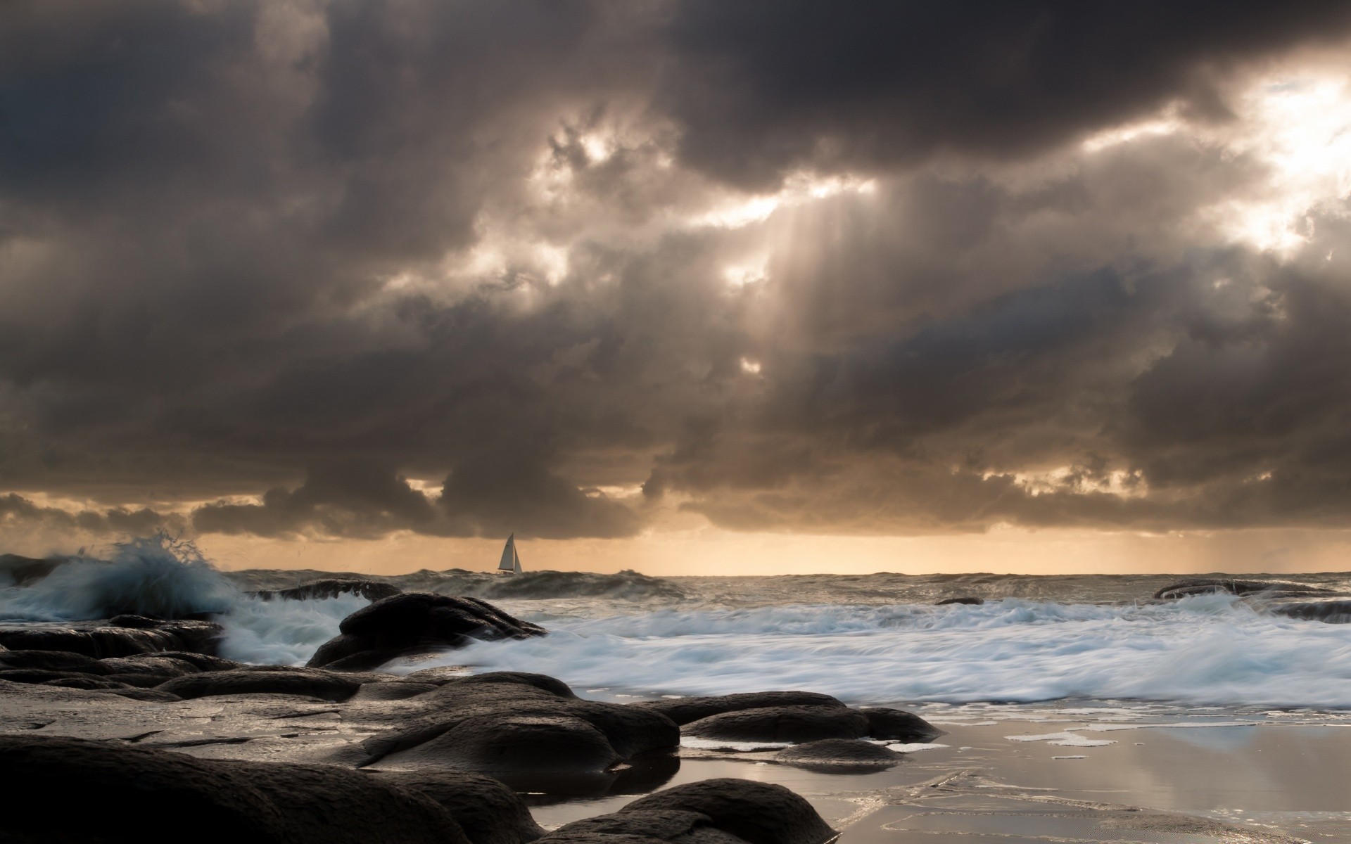 meer und ozean sonnenuntergang wasser sturm strand meer ozean dämmerung dämmerung sonne himmel landschaft dramatisch natur abend landschaft