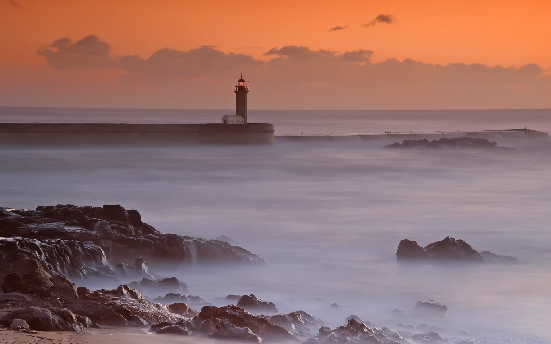 mare e oceano tramonto acqua spiaggia alba mare mare oceano faro crepuscolo paesaggio sera surf viaggi paesaggio sabbia cielo sole