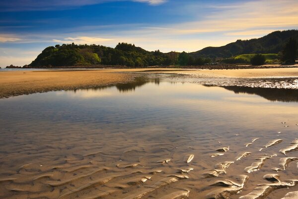 The smallest puddles will be the beginning of the big waters