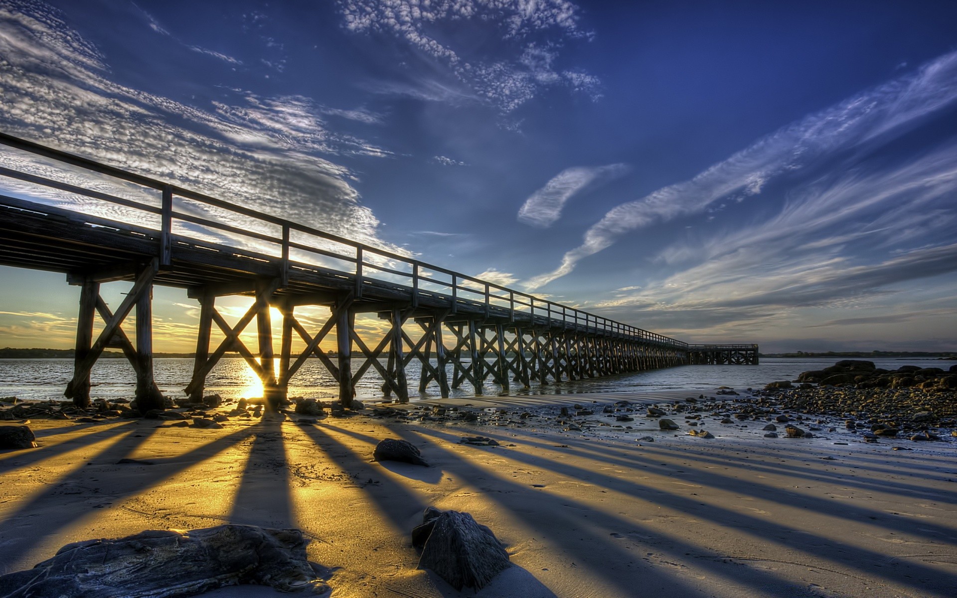 sea and ocean travel water sky sunset bridge ocean dusk landscape evening outdoors beach dawn