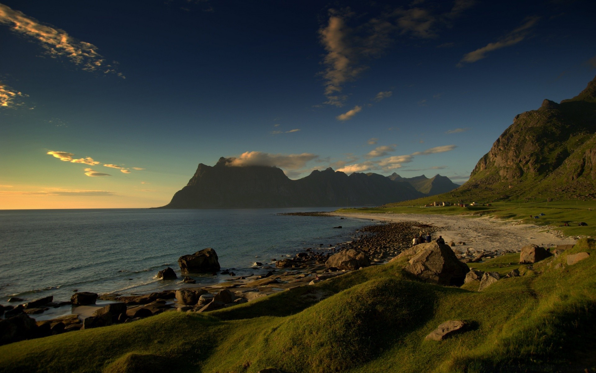 sea and ocean sunset water dawn beach landscape travel evening dusk seashore sea sky ocean outdoors