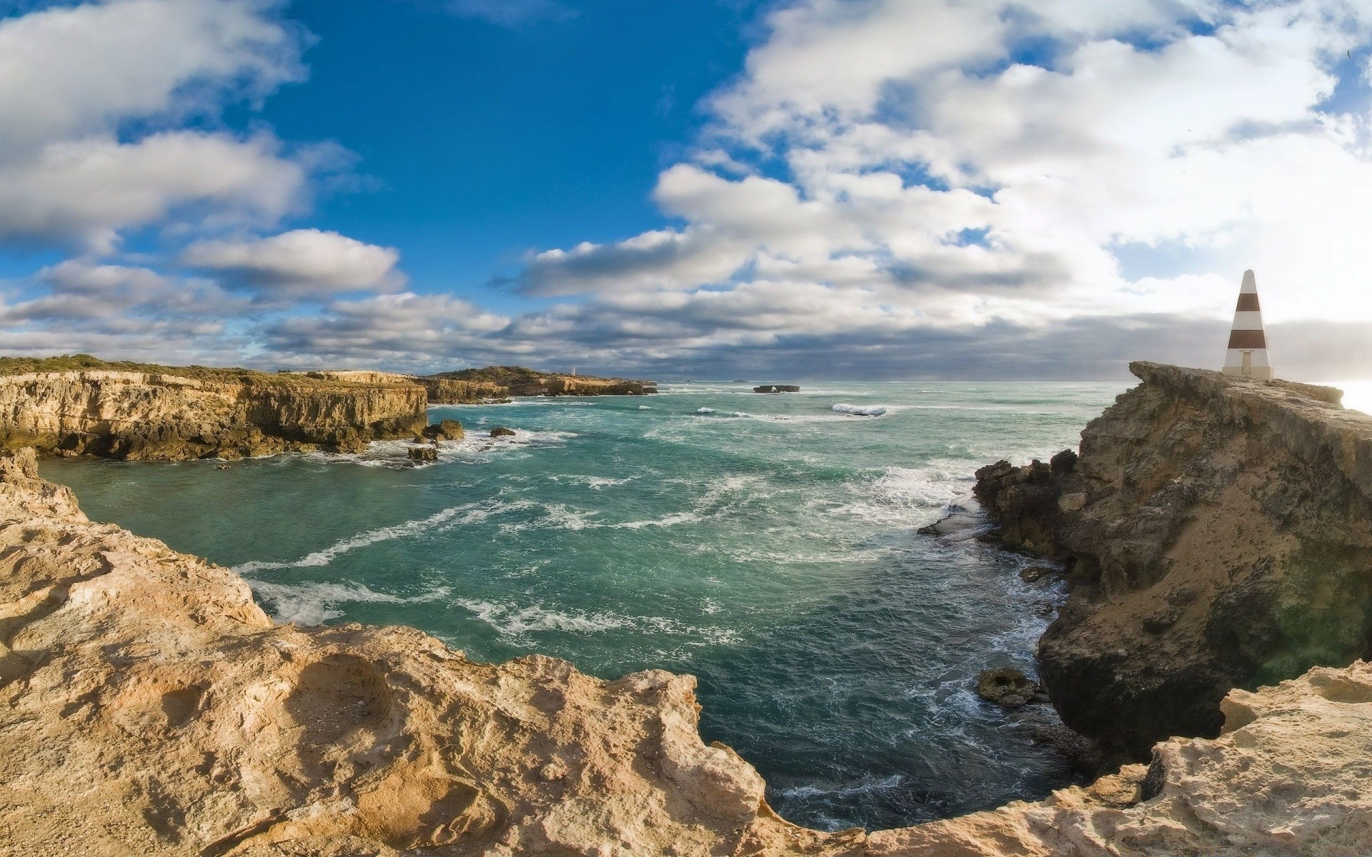 sea and ocean water seashore travel sea sky beach rock landscape ocean outdoors nature daylight summer scenic seascape surf