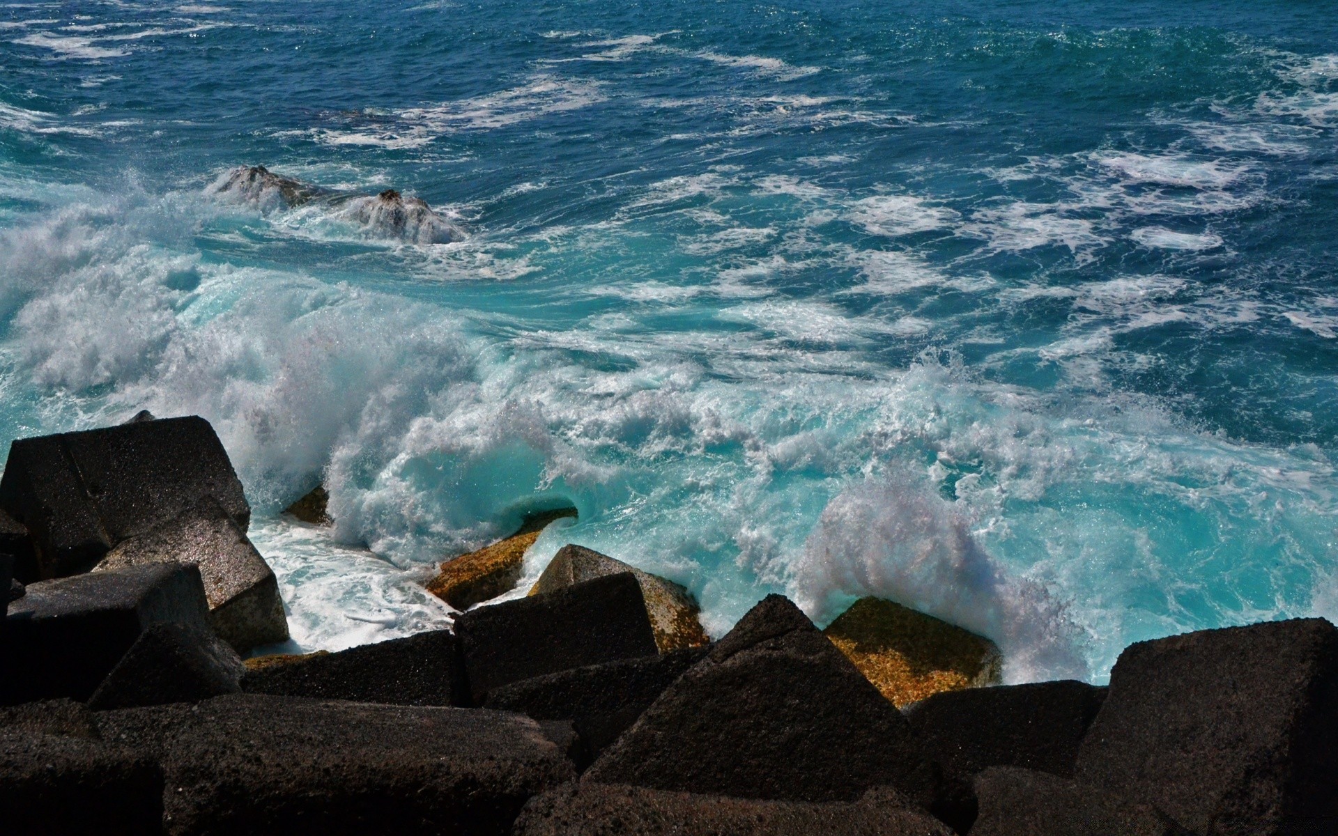 sea and ocean water sea ocean seashore surf travel seascape beach outdoors wave landscape rock