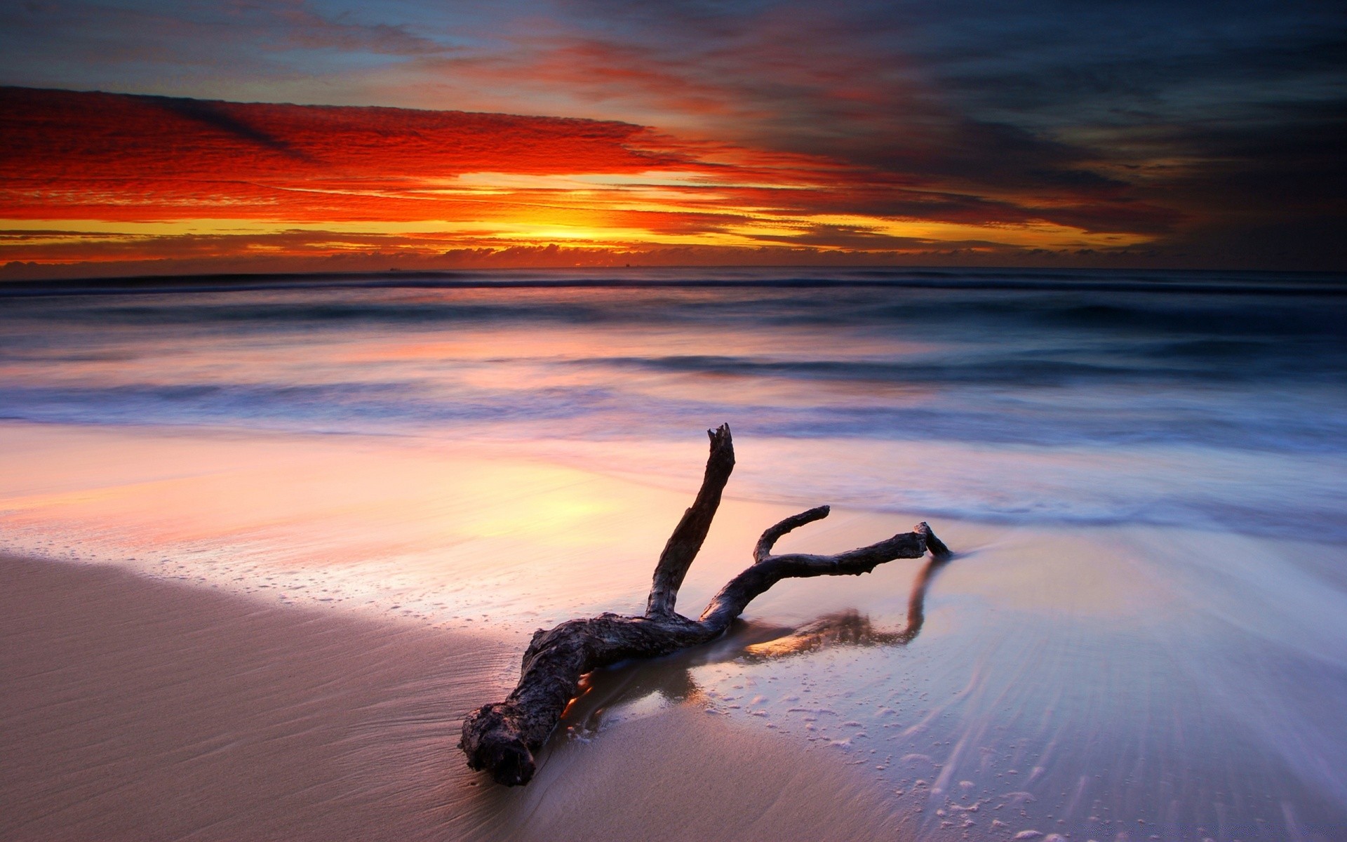 mer et océan coucher de soleil eau plage aube océan mer crépuscule soir mer ciel voyage paysage soleil paysage sable