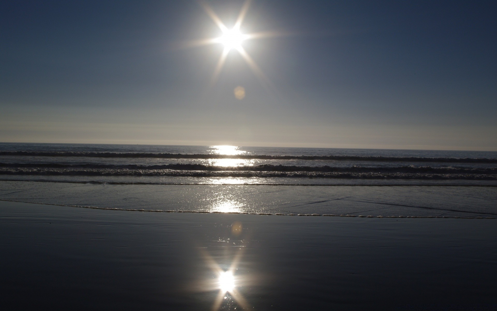 mare e oceano tramonto sole spiaggia mare acqua oceano sera alba paesaggio crepuscolo riflessione mare paesaggio luce cielo luna