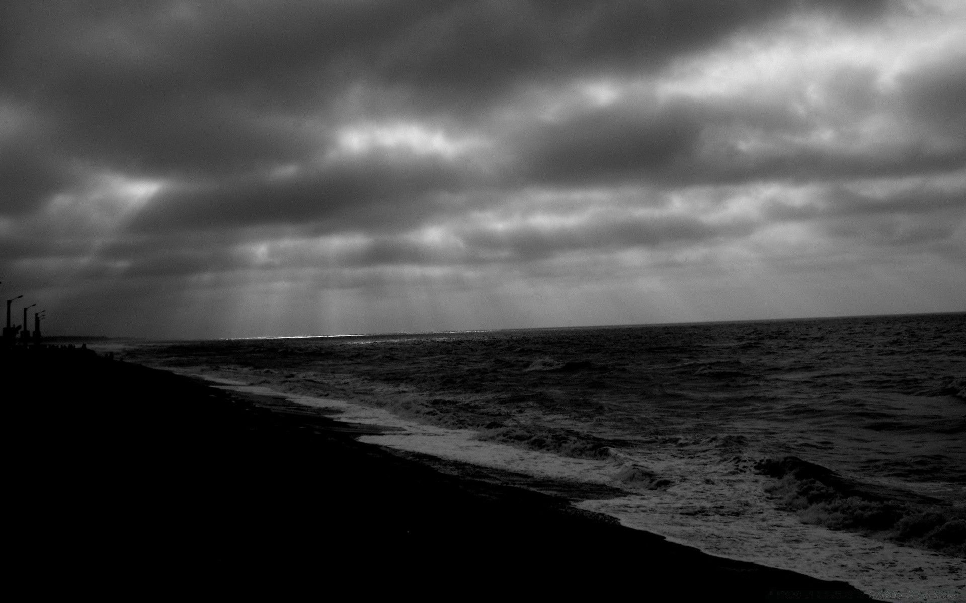 mar e oceano monocromático tempestade praia mar pôr do sol céu água paisagem oceano chuva paisagem natureza preto e branco nuvem escuro sol amanhecer areia dramático