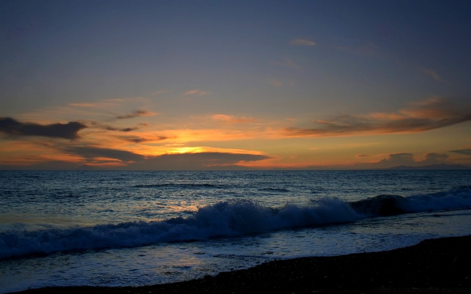 mare e oceano tramonto acqua alba crepuscolo sera mare spiaggia sole oceano paesaggio cielo paesaggio