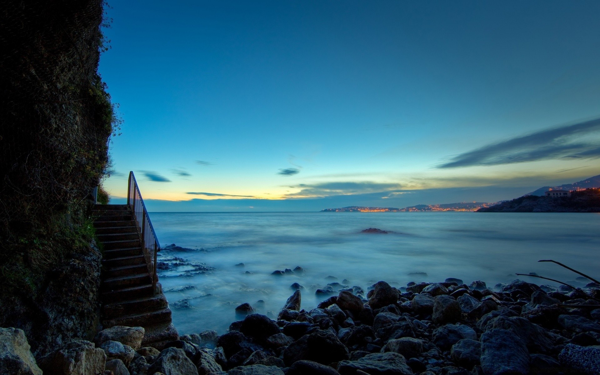 sea and ocean sunset water dawn dusk beach sky evening ocean sea seascape seashore travel landscape sun