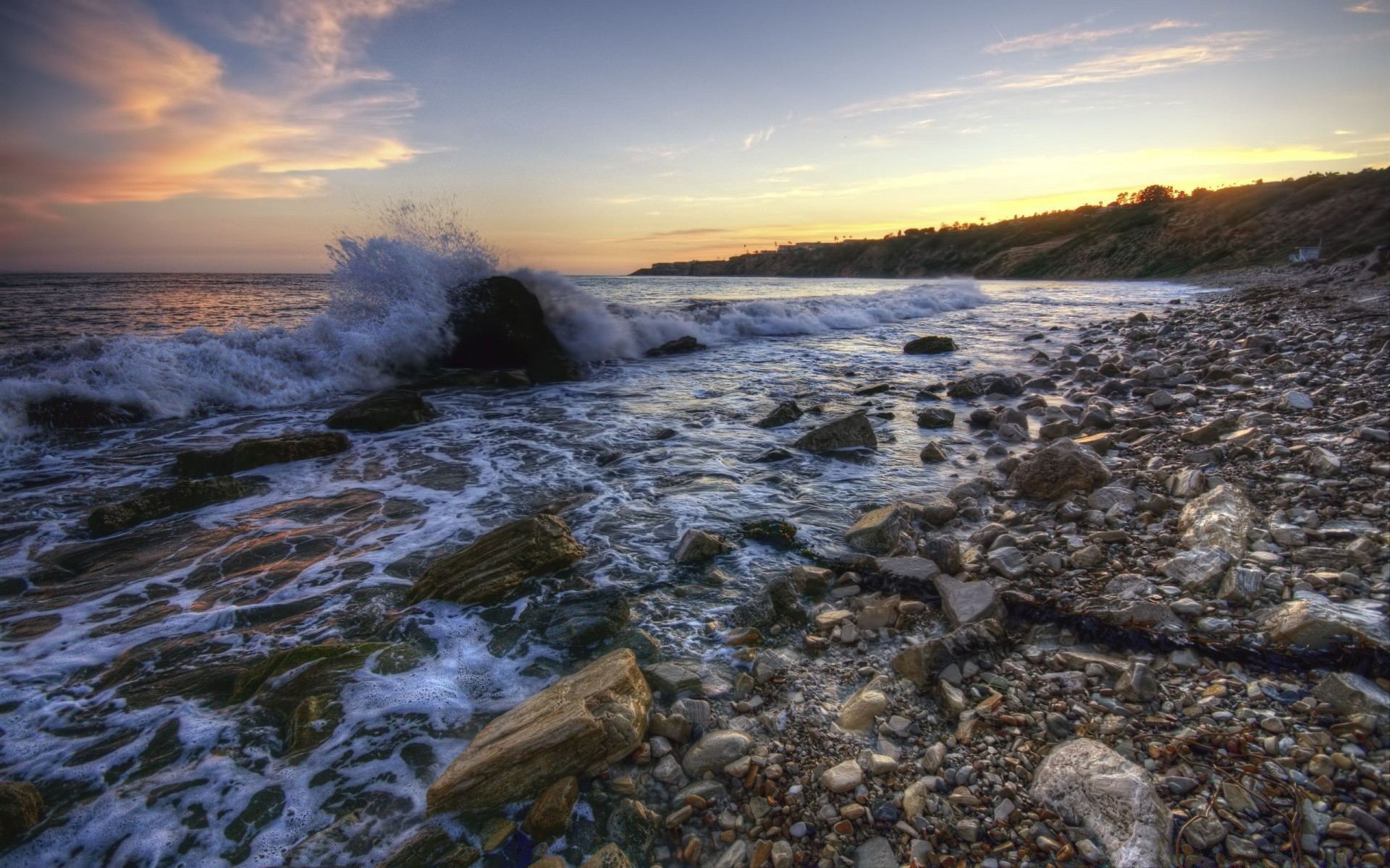 sea and ocean water sunset sea landscape beach seashore ocean nature sky travel rock seascape dawn outdoors dusk surf