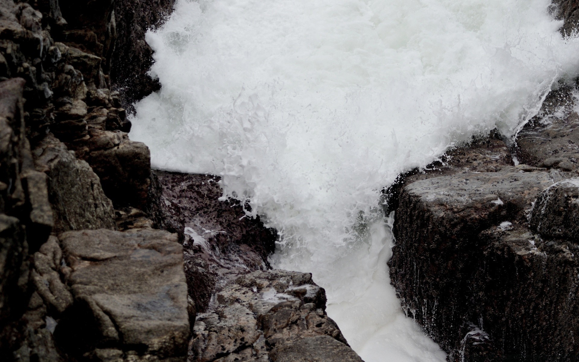 sea and ocean water rock waterfall landscape outdoors nature environment river motion travel stone