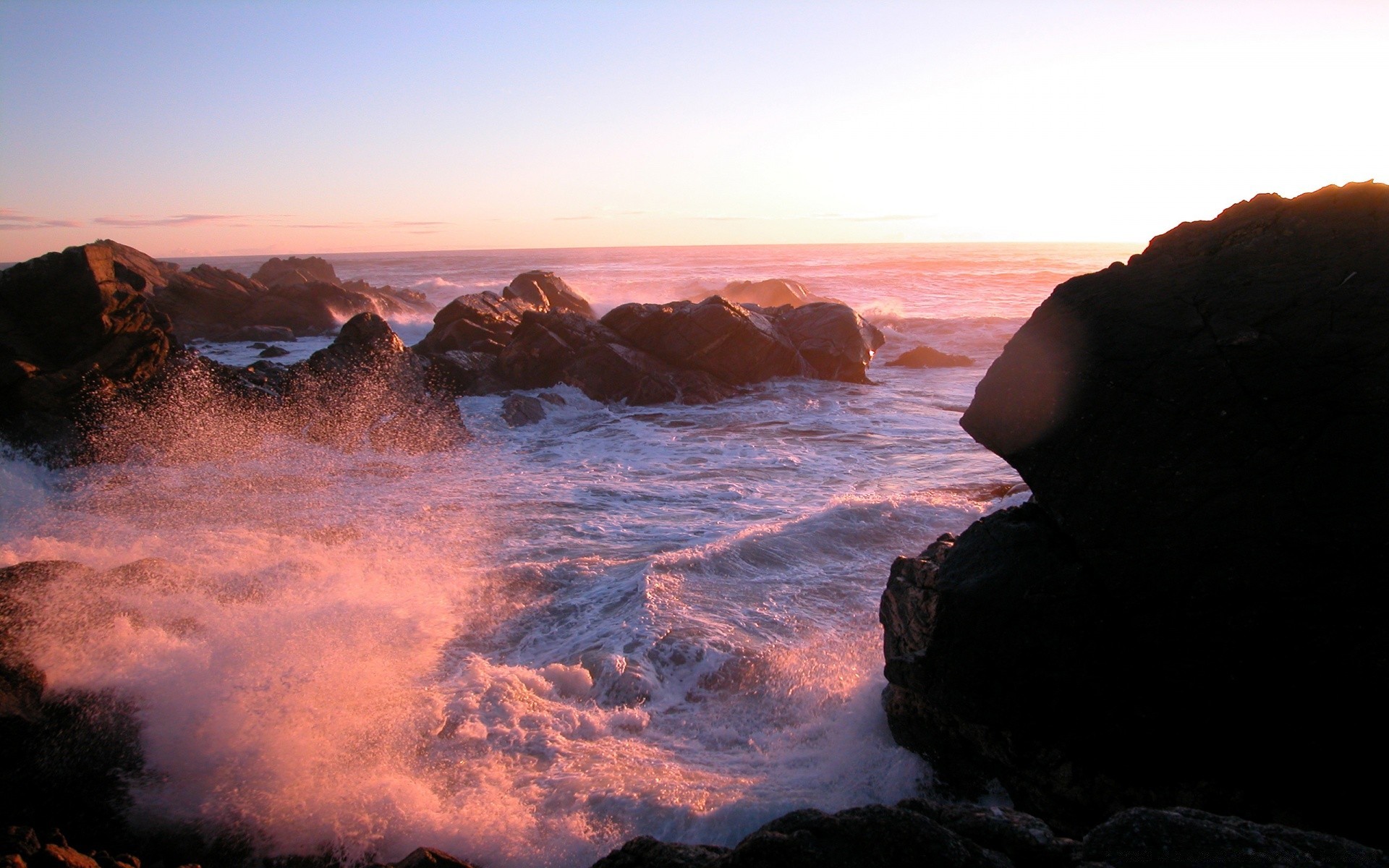 mare e oceano tramonto acqua alba paesaggio crepuscolo sera spiaggia mare oceano mare cielo roccia all aperto viaggi tempesta paesaggio sole surf natura