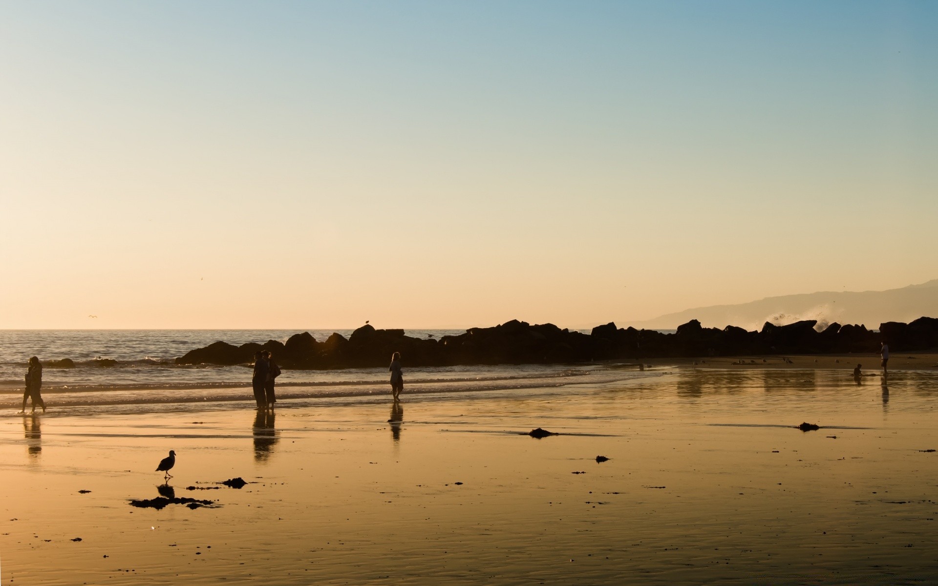 mer et océan eau coucher de soleil aube plage paysage réflexion lac mer océan soleil soir crépuscule sable silhouette nature voyage ciel à l extérieur rivière