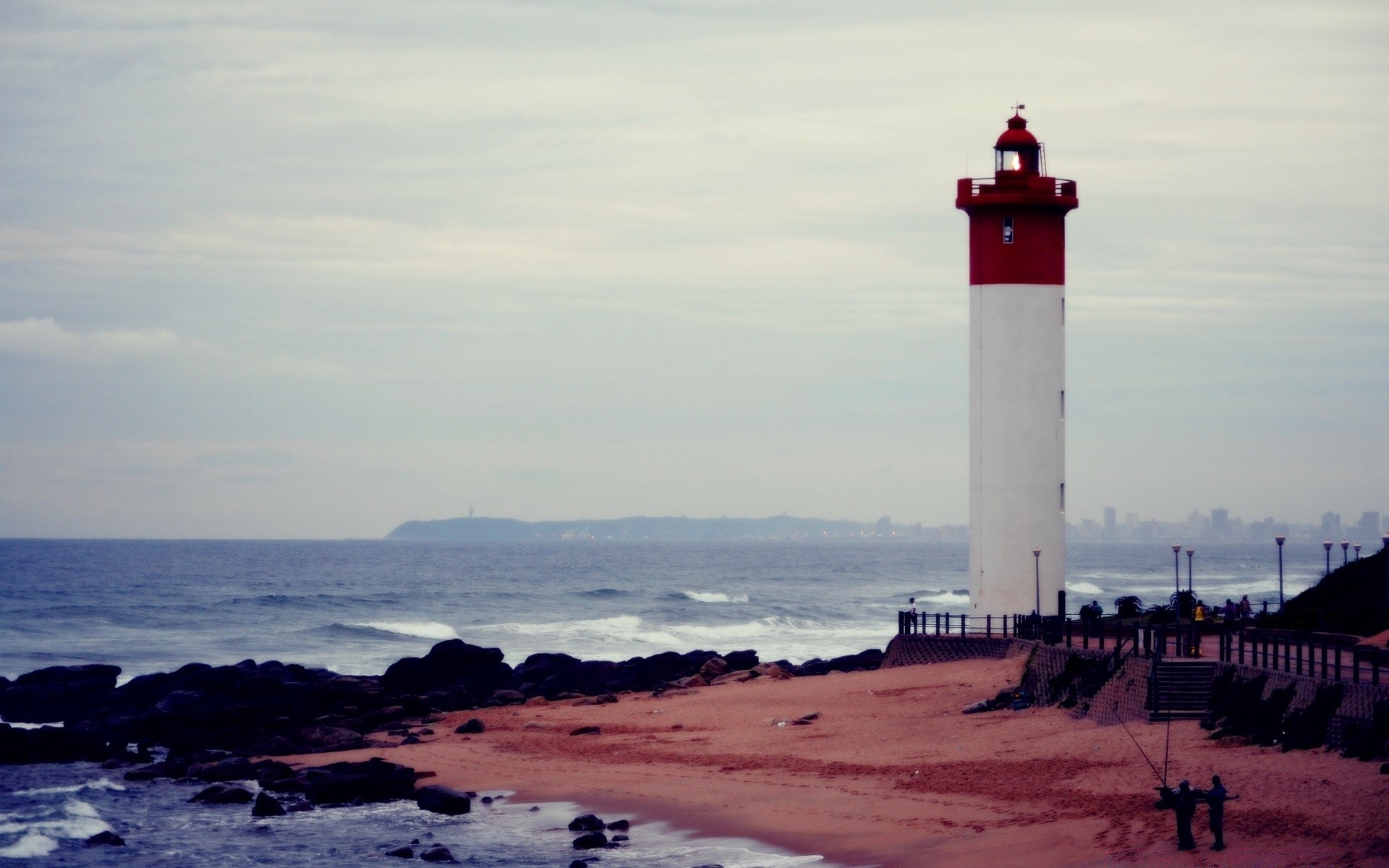 sea and ocean lighthouse seashore sea ocean water beach travel outdoors daylight sky landscape light