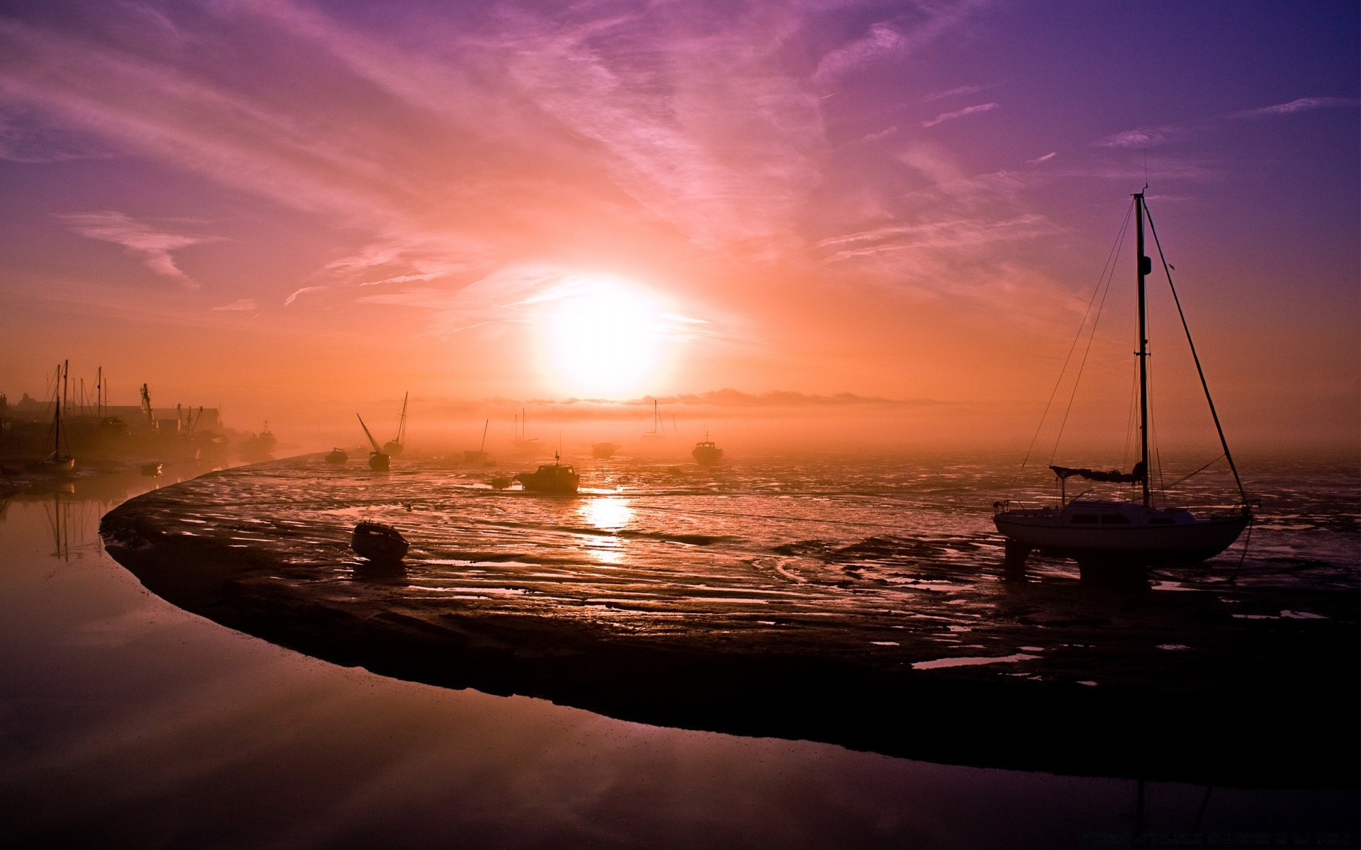 sea and ocean sunset water dawn sea ocean beach sun dusk evening seascape seashore silhouette sky landscape reflection boat