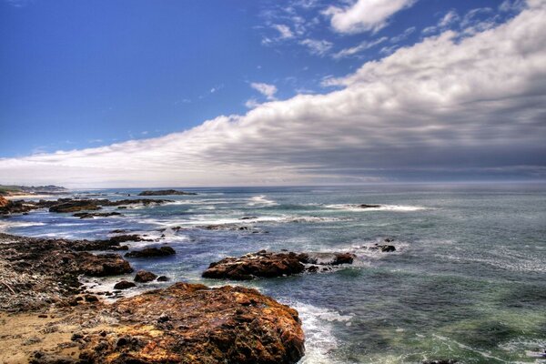 The Australian coast is a beautiful view