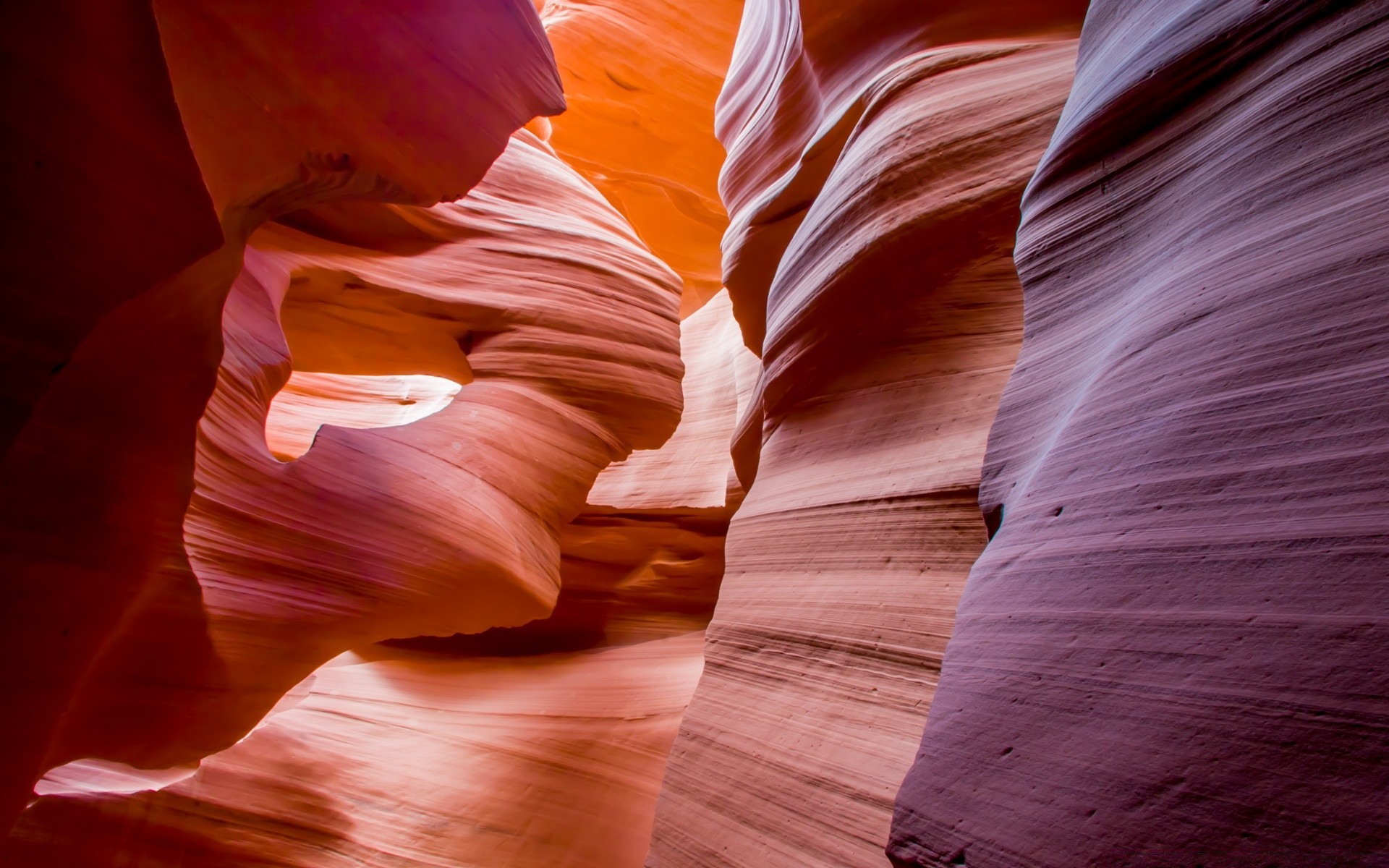 deserto antilope canyon pagine arenaria colore arte astratto natura all aperto alba parco viaggi slot sfocatura paesaggio