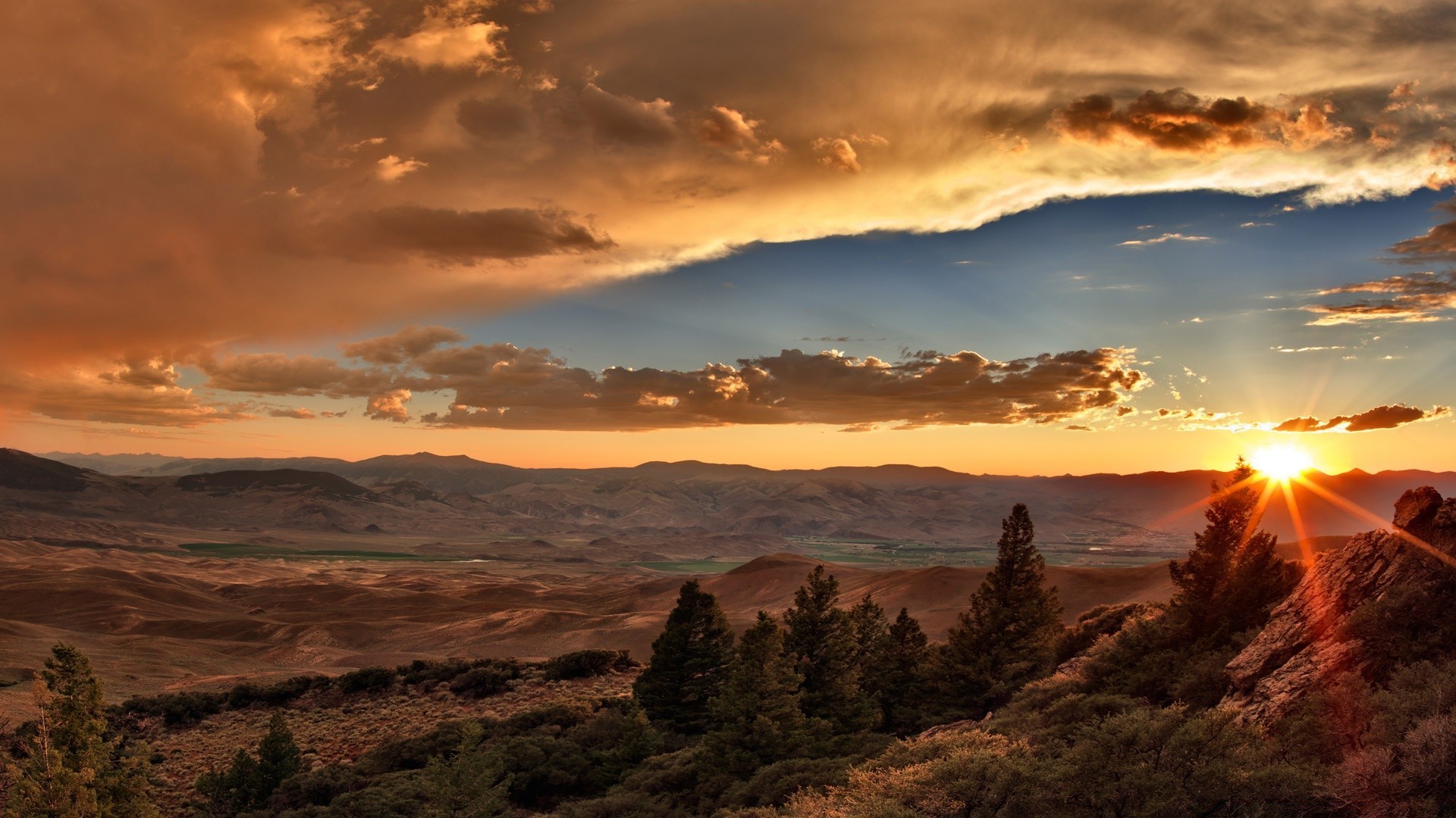 wüste sonnenuntergang dämmerung himmel natur landschaft sonne im freien reisen dämmerung abend berge gutes wetter herbst