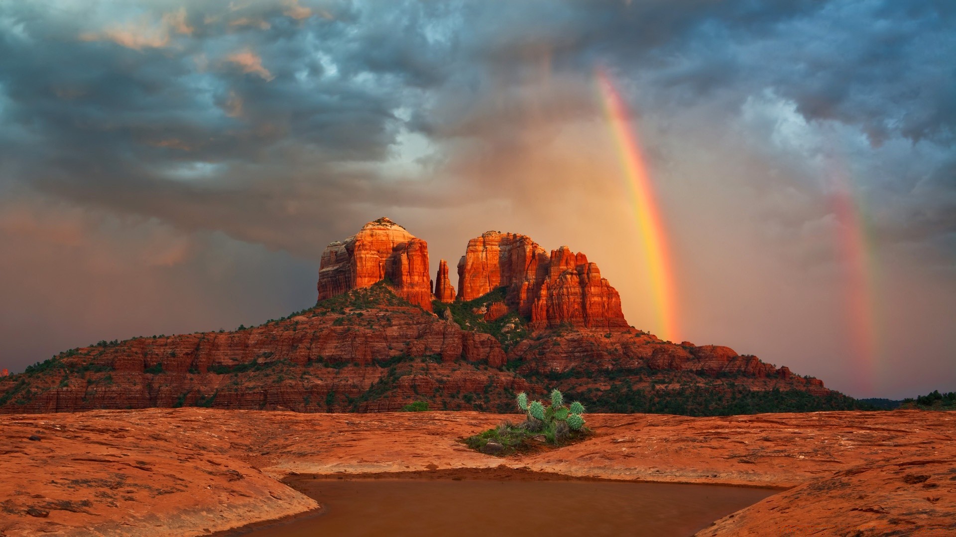 wüste reisen sonnenuntergang landschaft rock im freien himmel dämmerung berge landschaftlich abend wasser regenbogen natur