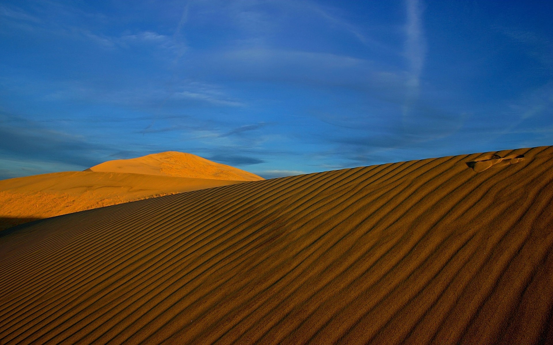 desert dune sand dawn sunset landscape sky travel nature sun dry barren hot arid outdoors