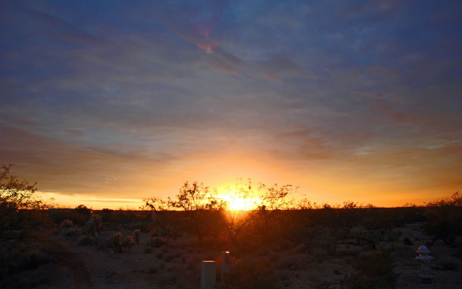 desert sunset dawn sun evening landscape dusk sky nature light fair weather outdoors