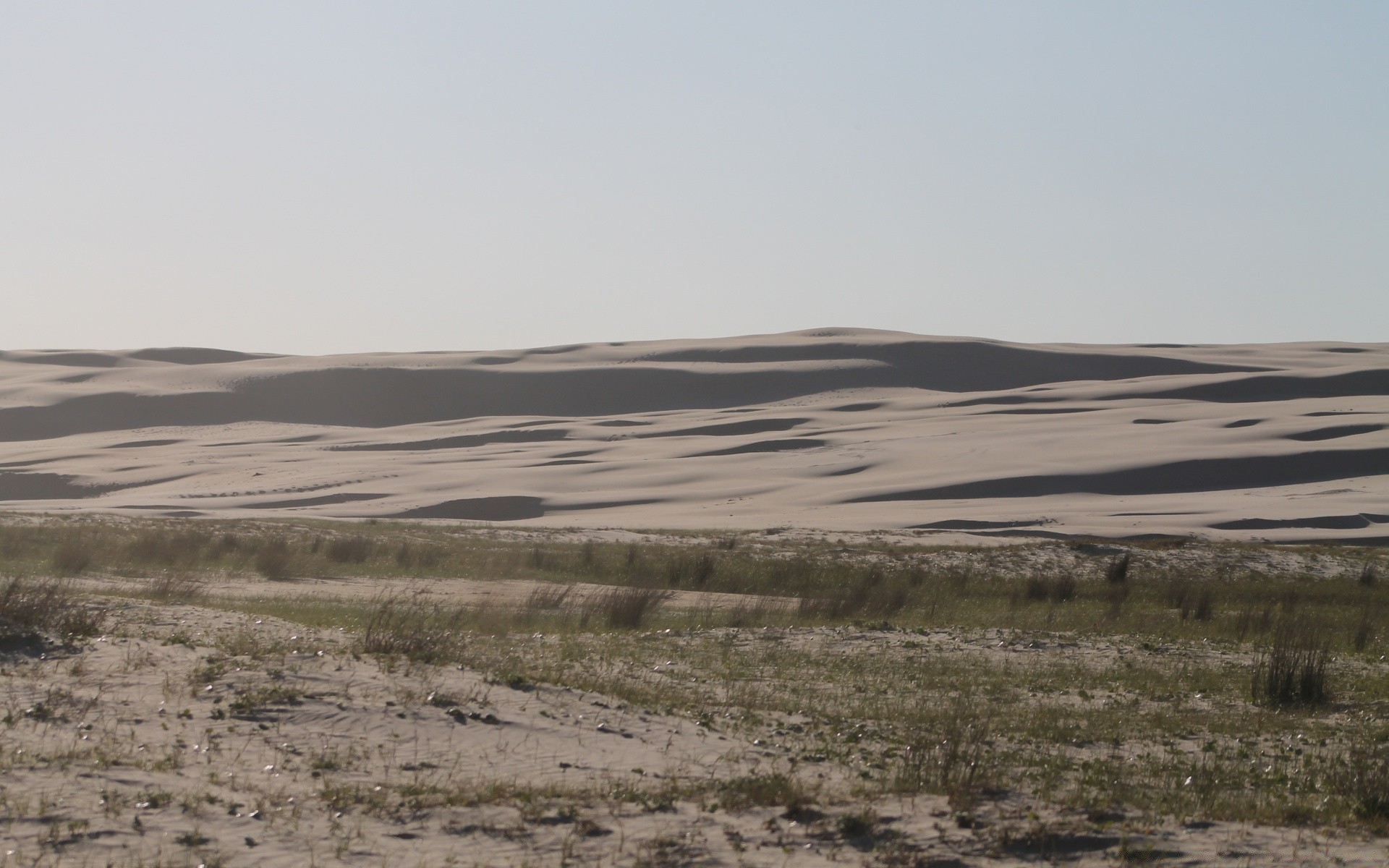 desert landscape barren sand travel hill scenic dry arid sky outdoors nature mountain soil grassland beach road daylight