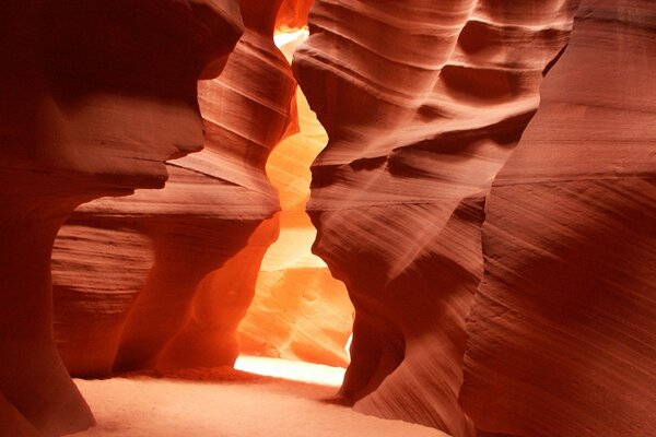 O canyon de areia encanta a alma