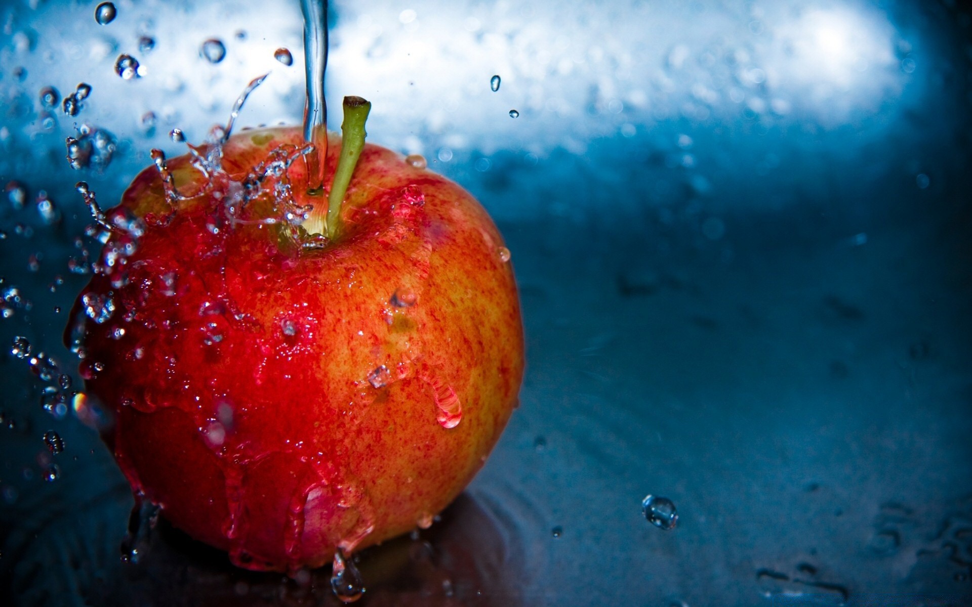 makro mokre jedzenie spadek owoce zdrowy pulpit natura orzeźwienie świeżość zdrowie kolor wody słodki podwodny splash