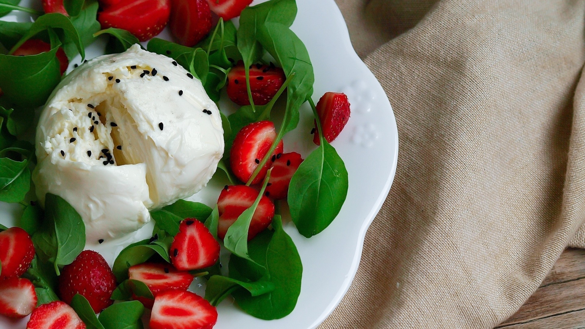 sobremesas comida folha saudável vasily close-up delicioso dieta comida queijo epicuro jantar almoço placas vegetal