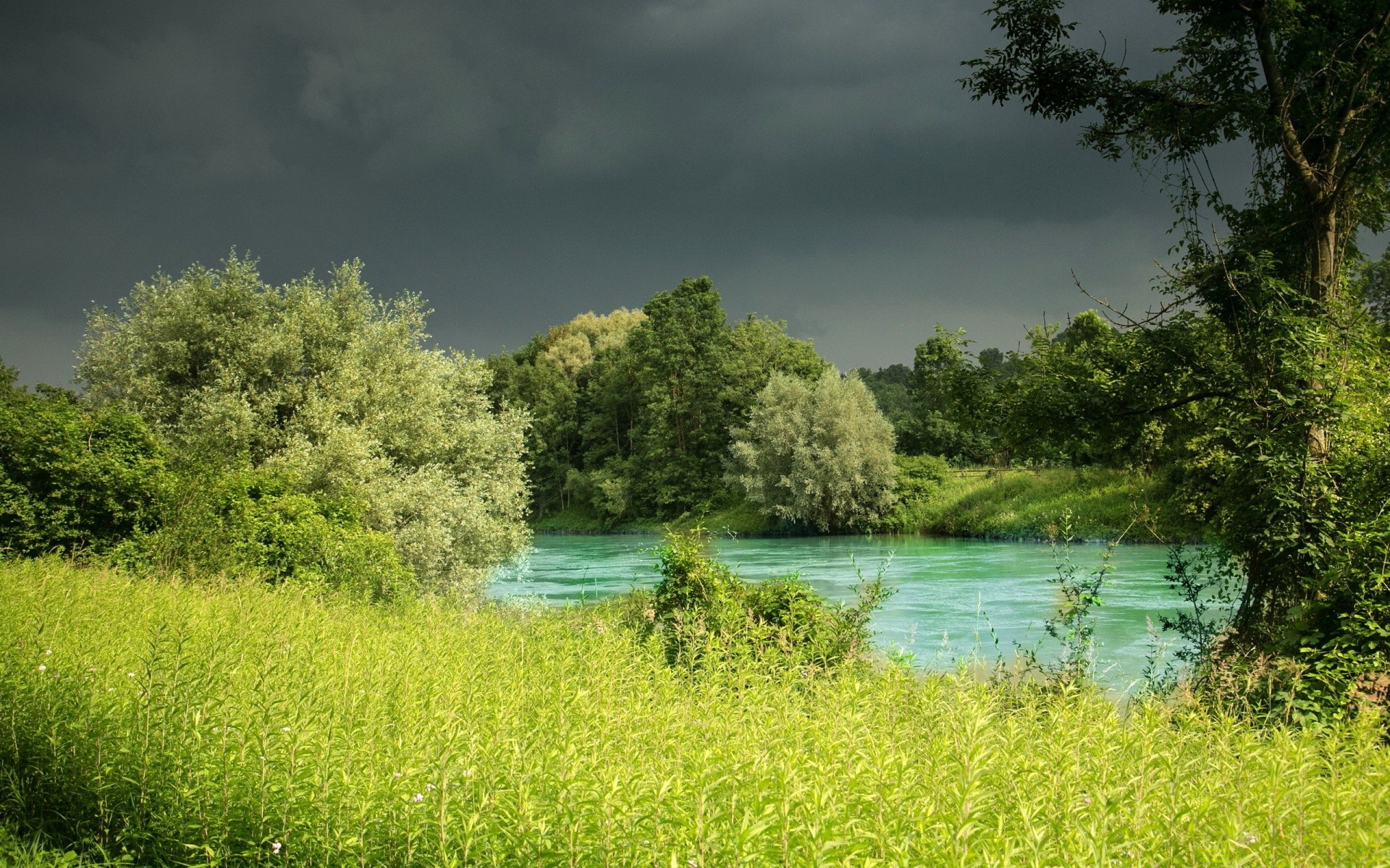 paysage paysage arbre nature eau herbe été bois lac à l extérieur ciel rivière réflexion scénique rural idylle foin campagne environnement spectacle