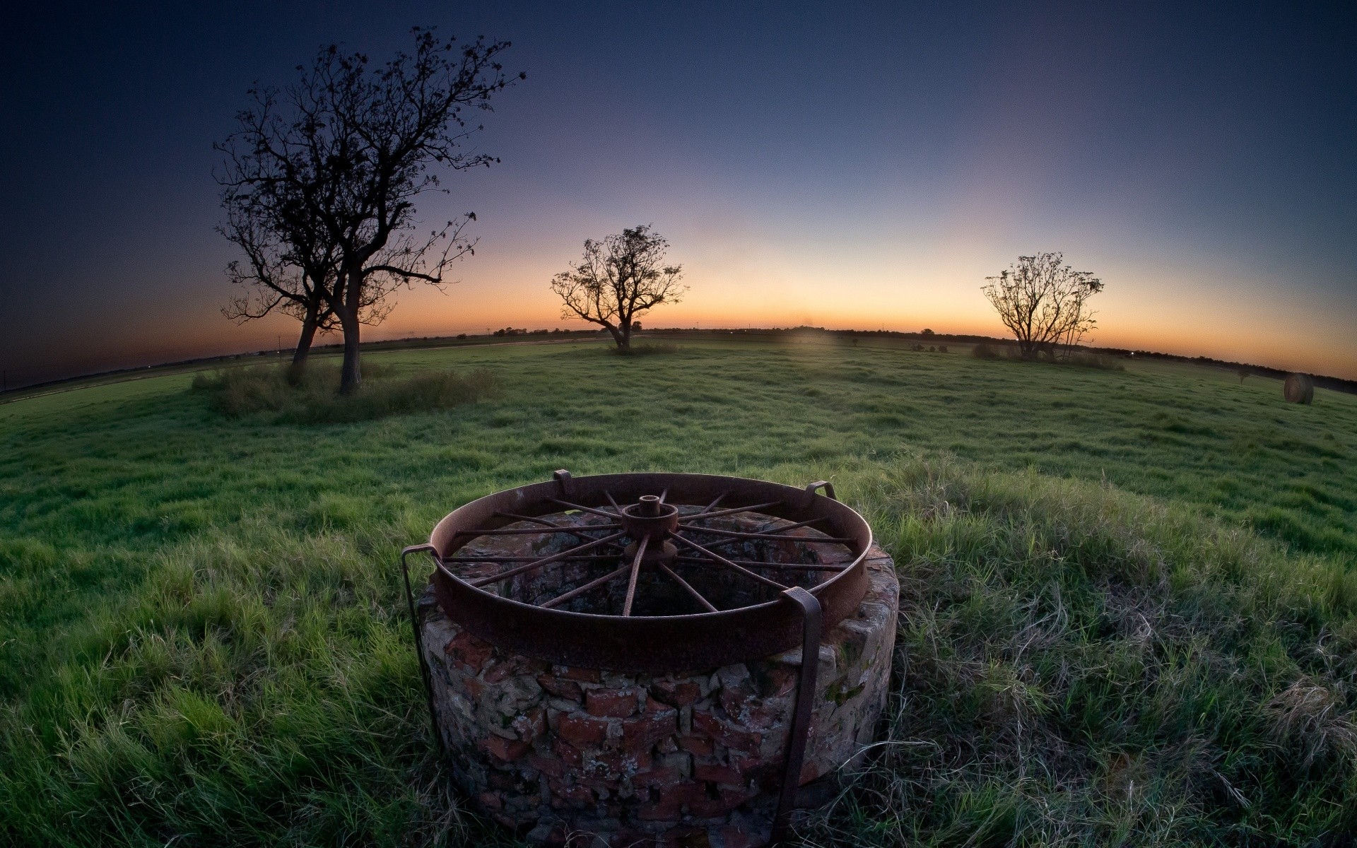 paysage herbe ciel coucher de soleil nature paysage aube à l extérieur champ soir soleil rural arbre