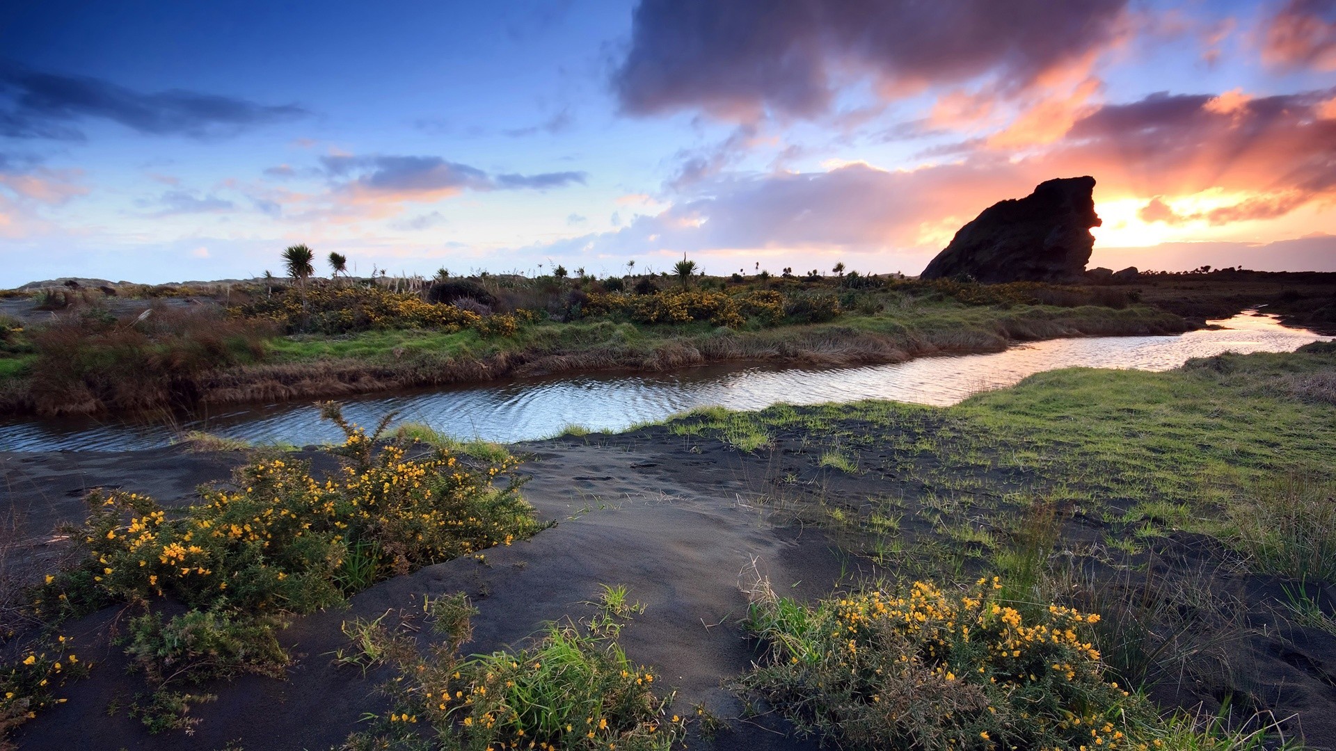 landschaft wasser sonnenuntergang landschaft natur reisen himmel im freien see morgendämmerung abend meer