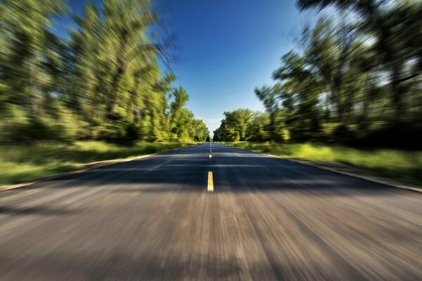 高速背景与道路图像