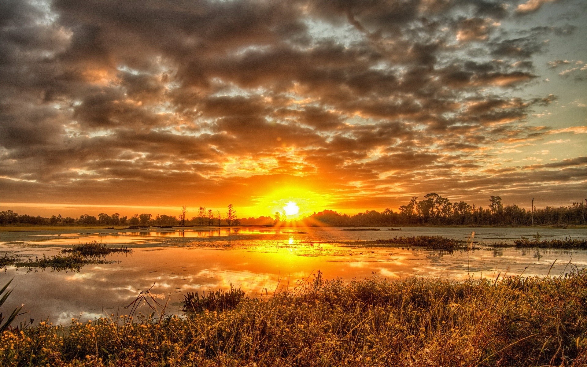 paysage coucher de soleil aube soleil eau paysage nature crépuscule ciel beau temps soir lac en plein air