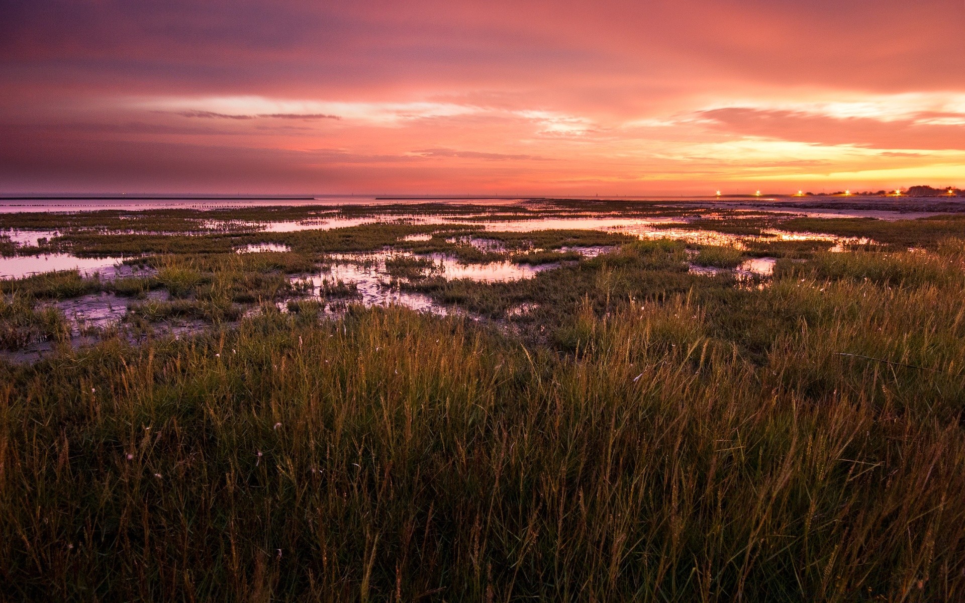 paesaggio tramonto paesaggio alba cielo crepuscolo natura acqua sole erba sera viaggi all aperto lago mare spiaggia