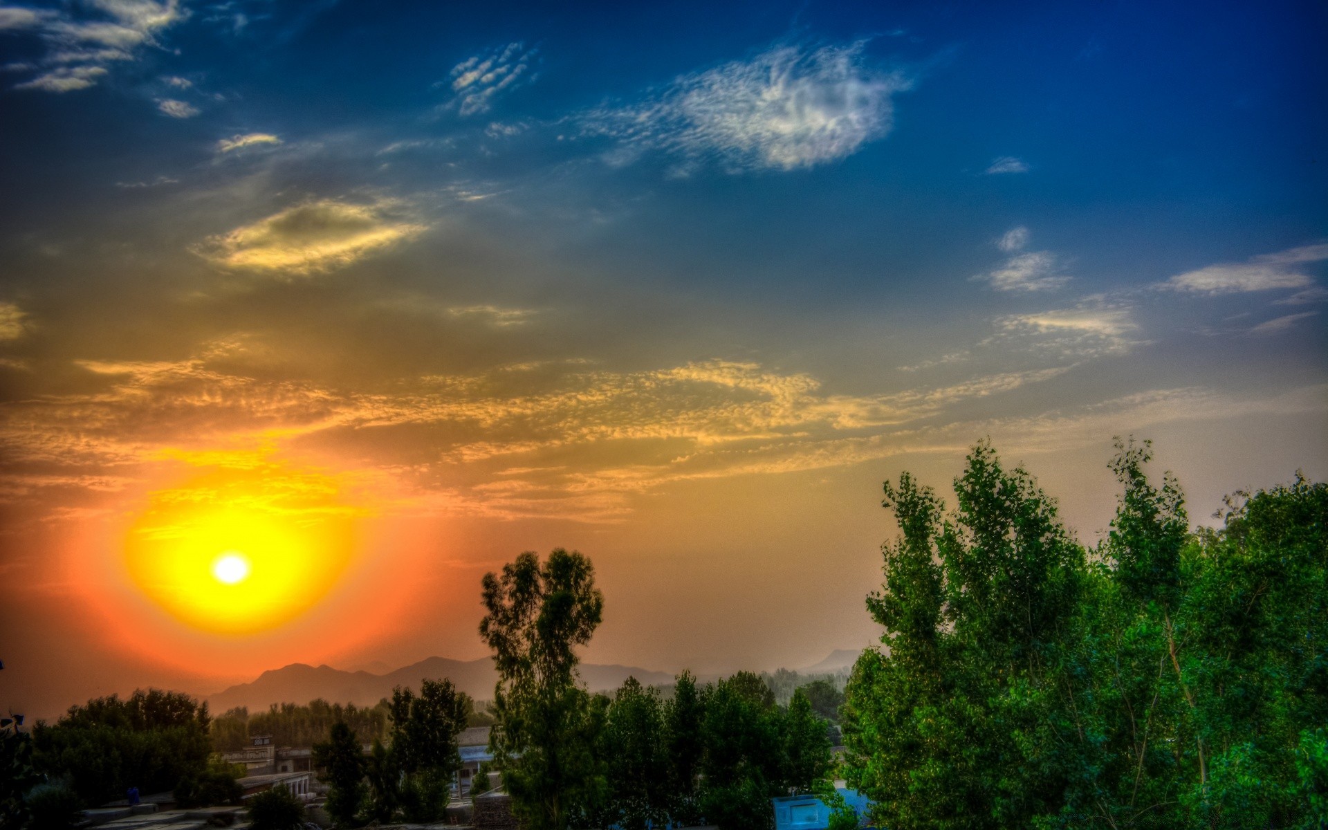 paysage coucher de soleil soleil ciel aube nature en plein air soir été beau temps paysage crépuscule voyage arbre