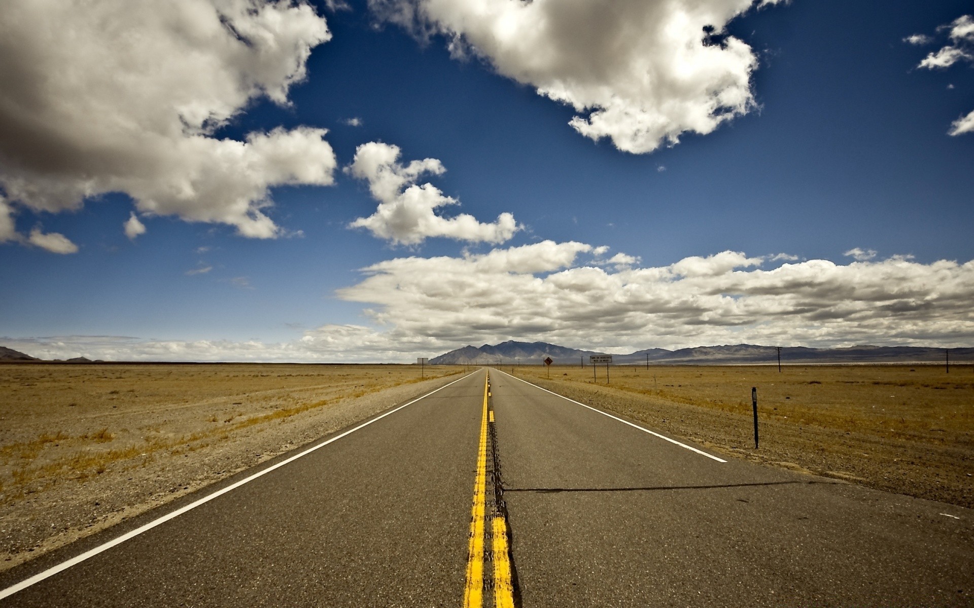 landscapes road sky landscape highway asphalt travel guidance cloud desert nature outdoors