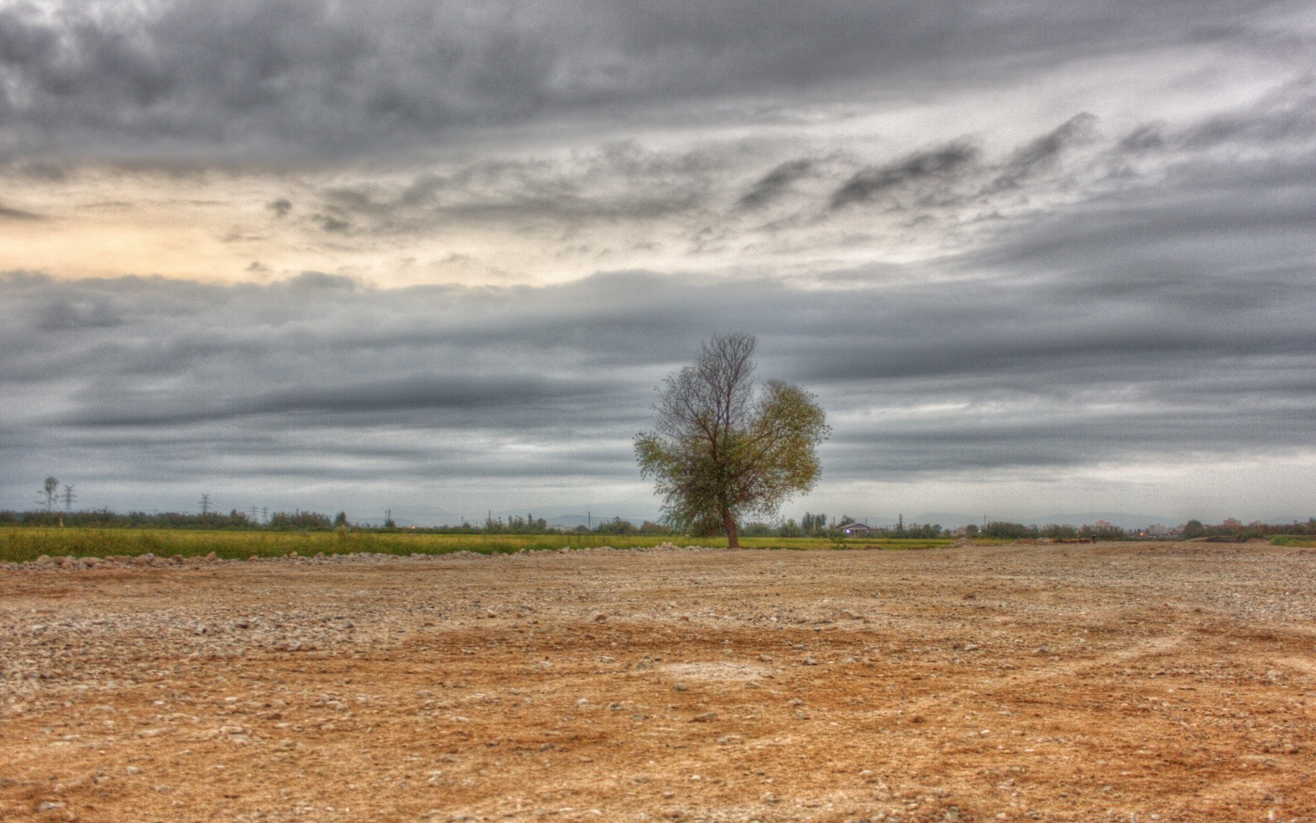 landscapes landscape sky nature outdoors storm tree sunset water horizontal agriculture field weather grass cropland