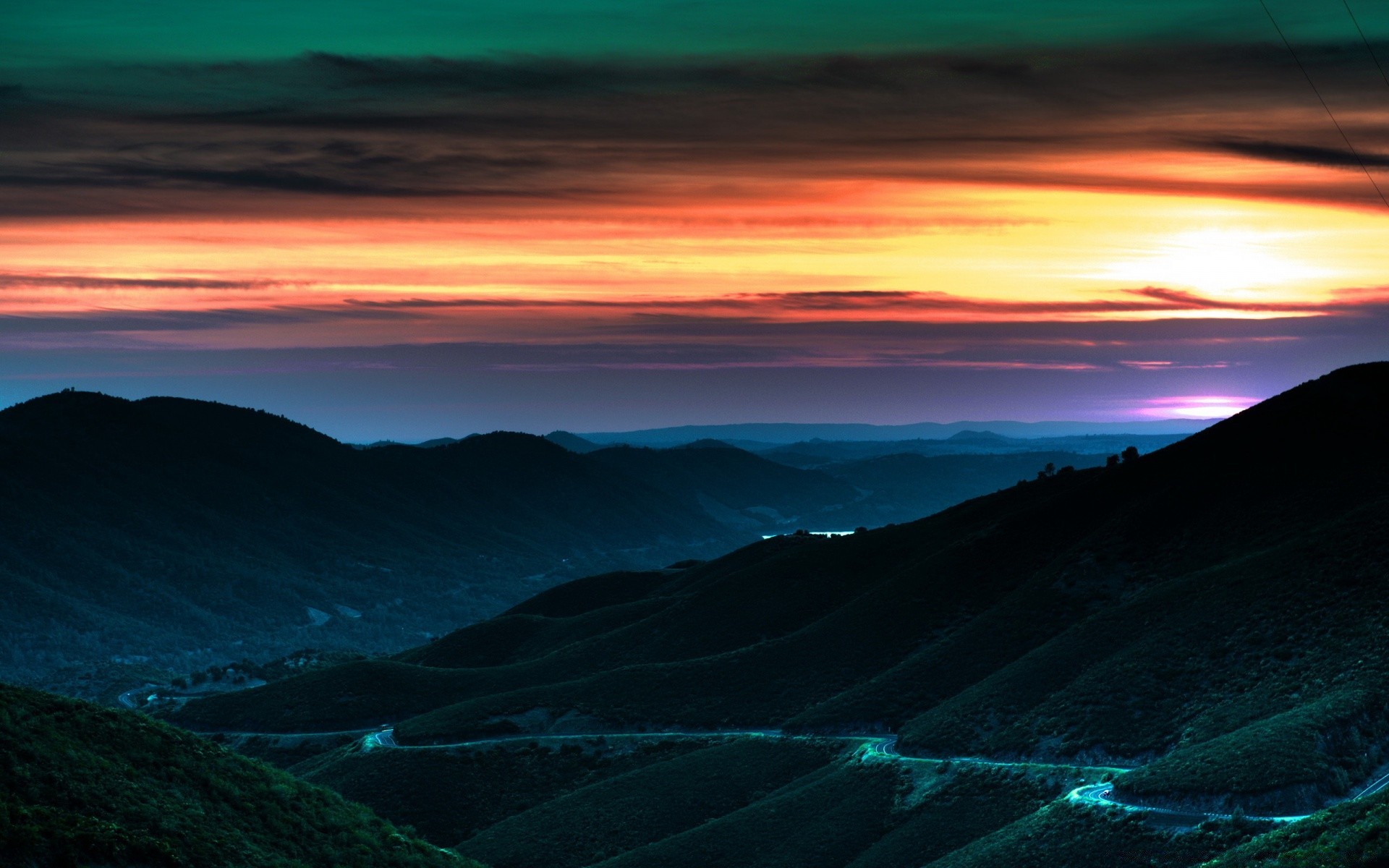 paysage coucher de soleil aube soir crépuscule eau ciel voyage paysage soleil nature à l extérieur montagnes lumière